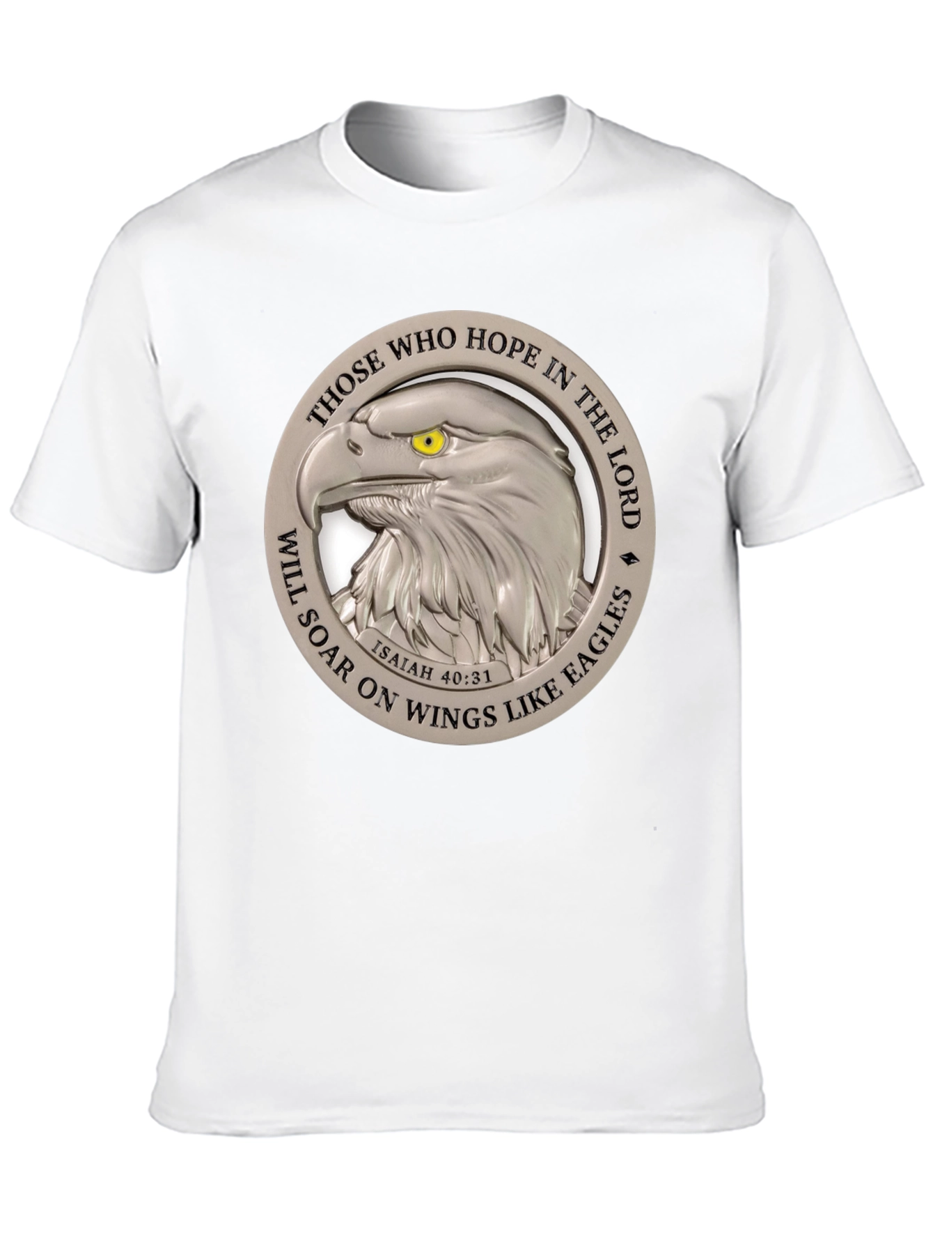 Eagle Wings T-Shirt: Isaiah 40:31 Hope