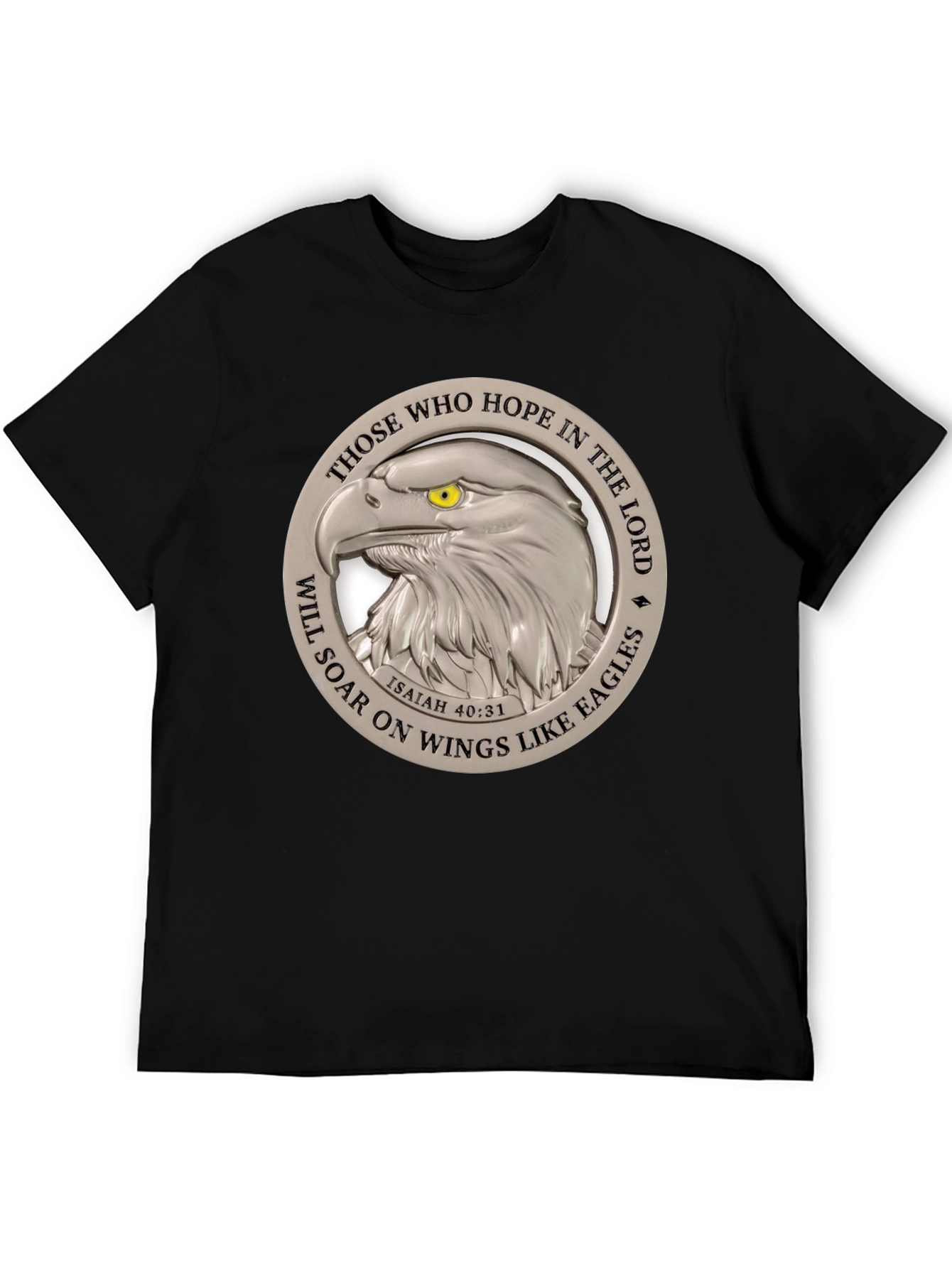Eagle Wings T-Shirt: Isaiah 40:31 Hope
