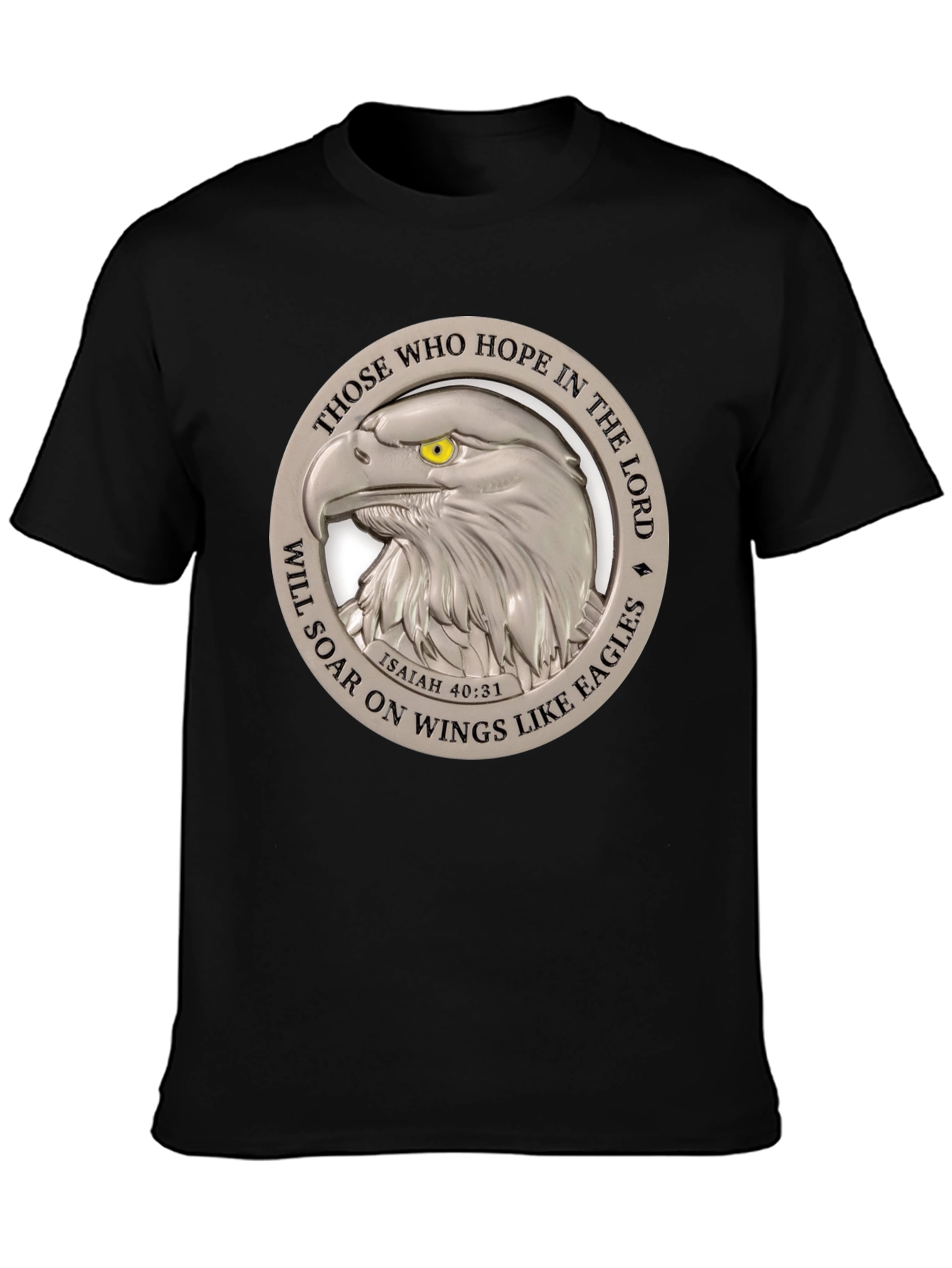 Eagle Wings T-Shirt: Isaiah 40:31 Hope