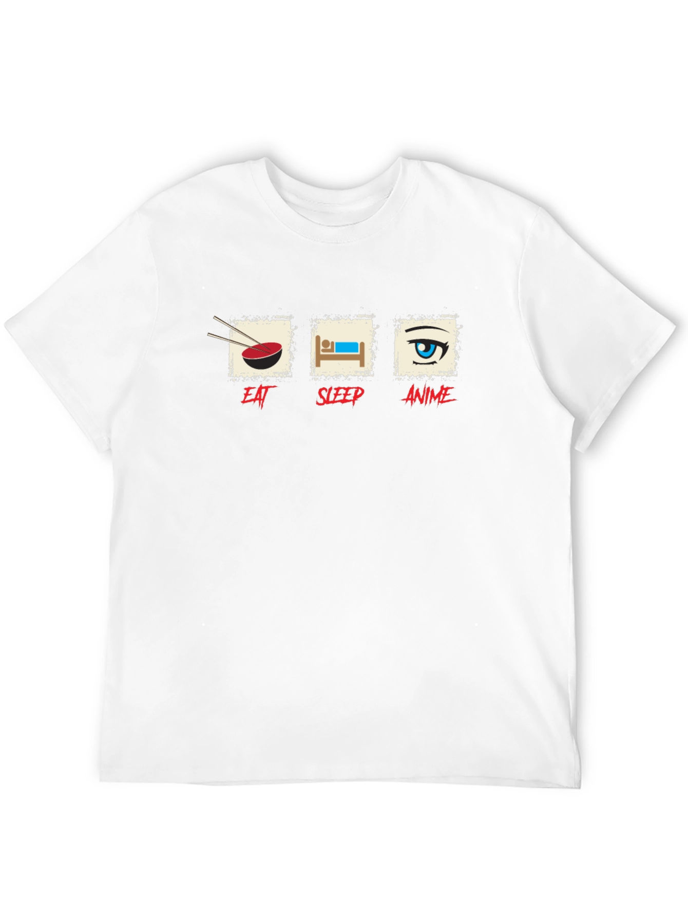 Eat Sleep Anime T-Shirt