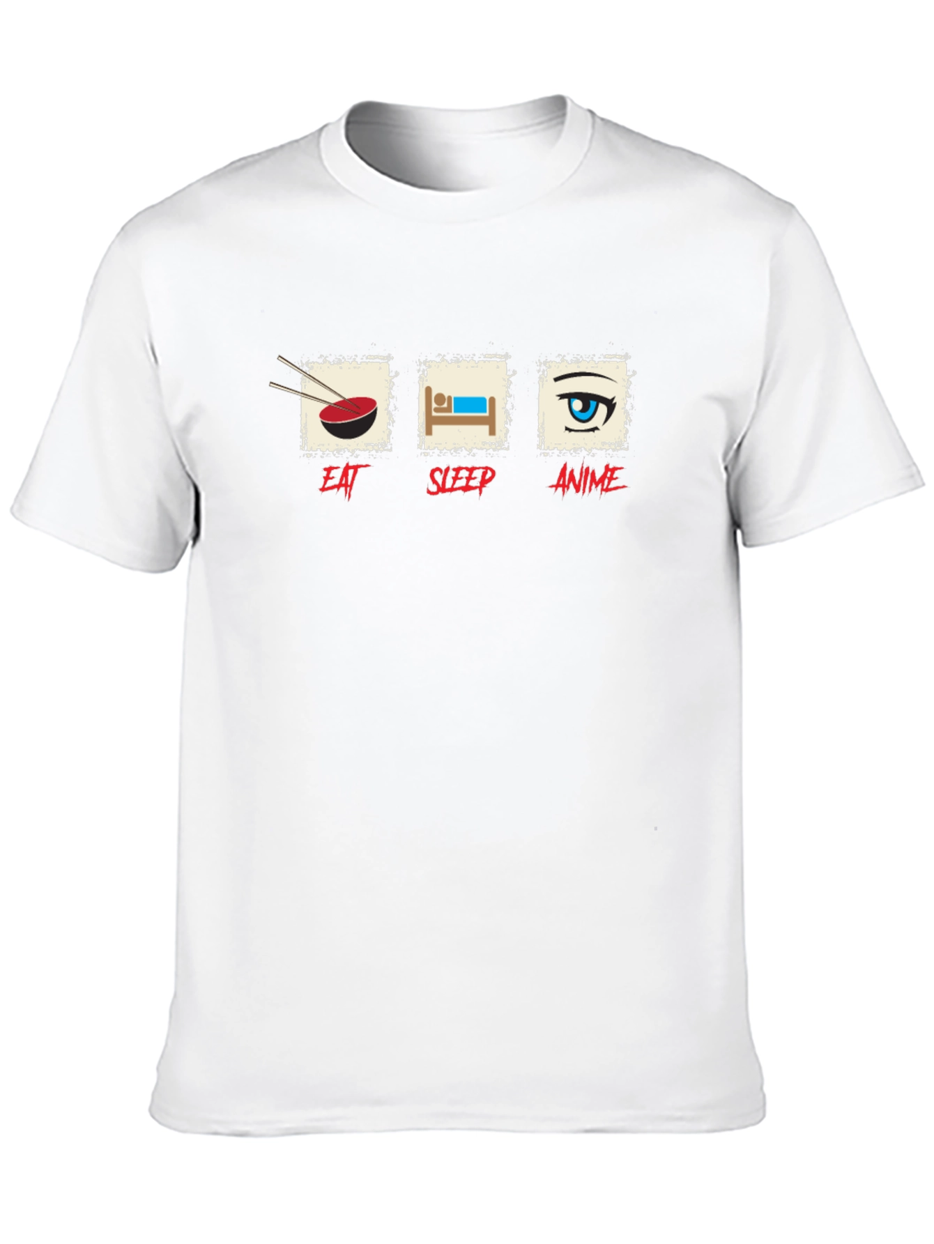 Eat Sleep Anime T-Shirt