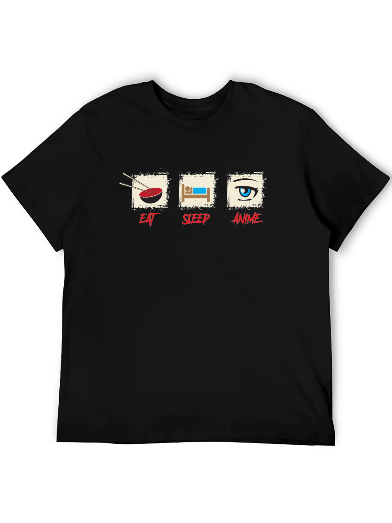 Eat Sleep Anime T-Shirt