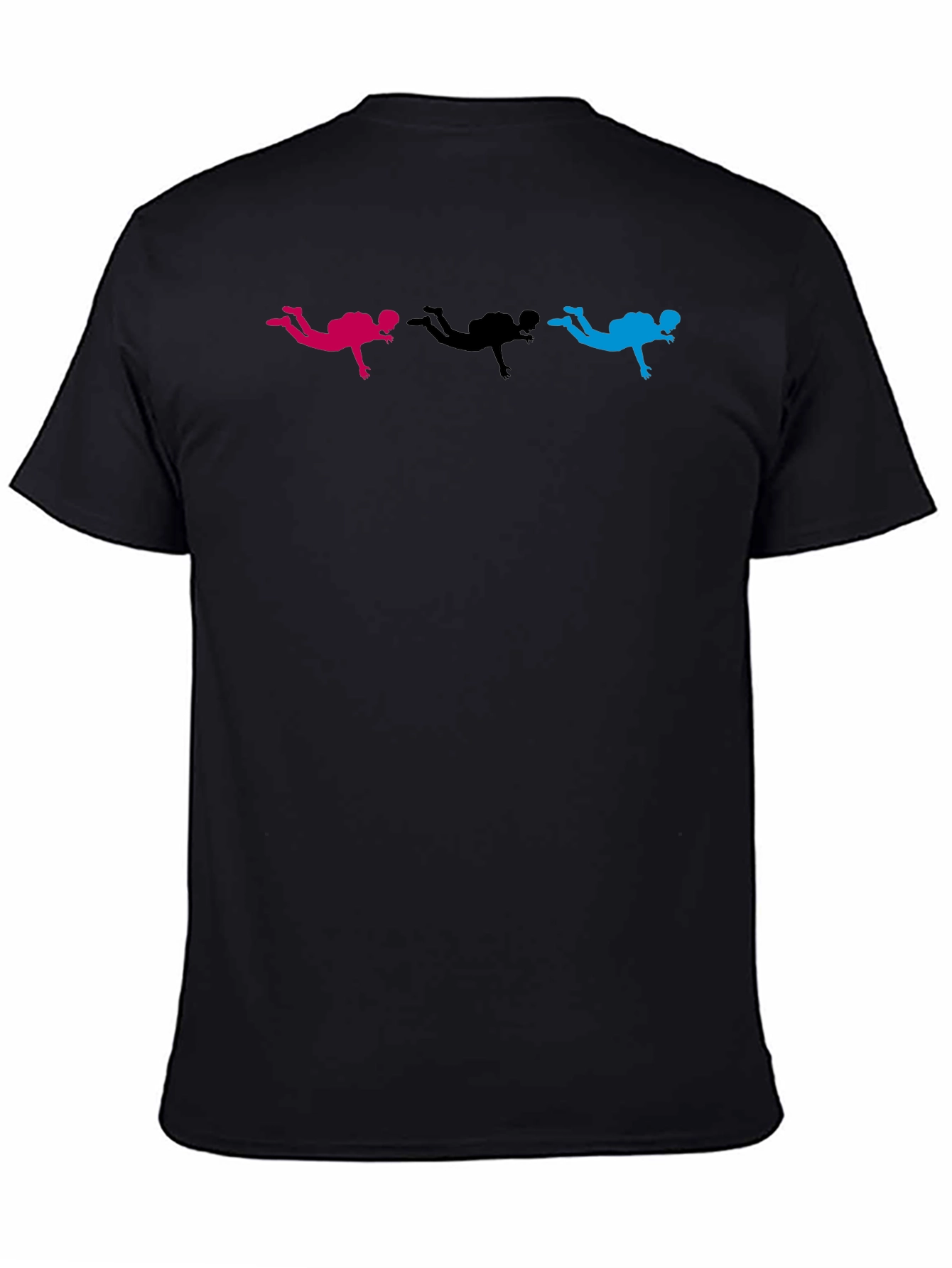 Skydiver Graphic Black T-Shirt