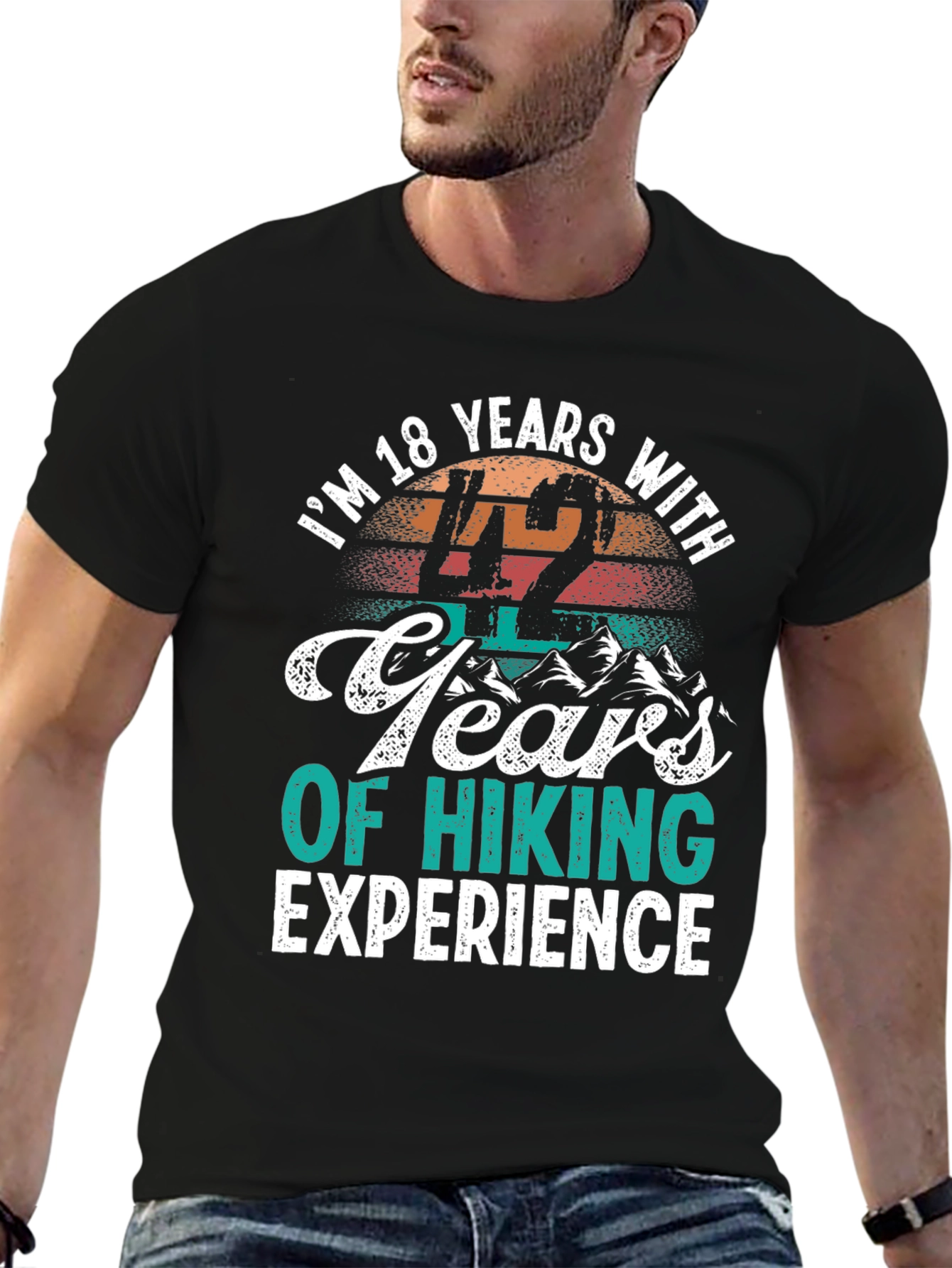 Humorous Hiking Experience T-Shirt