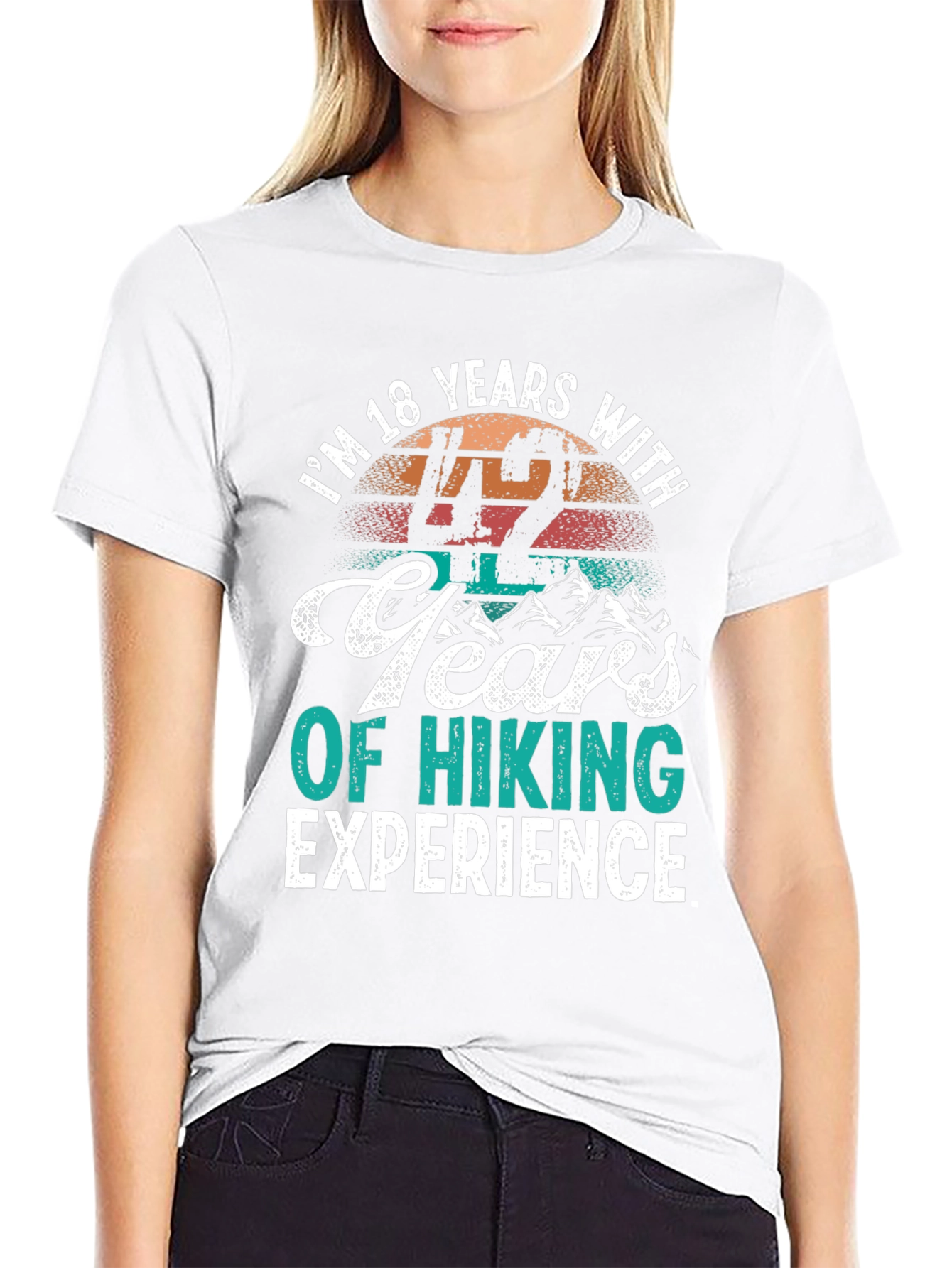 Humorous Hiking Experience T-Shirt