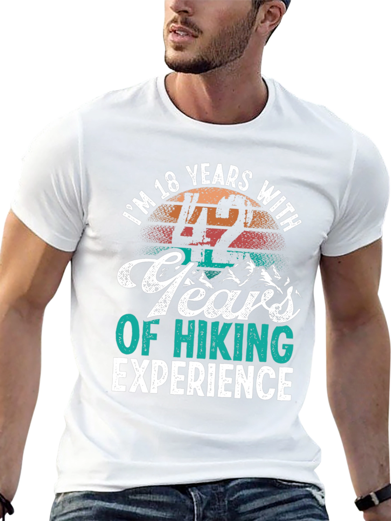 Humorous Hiking Experience T-Shirt