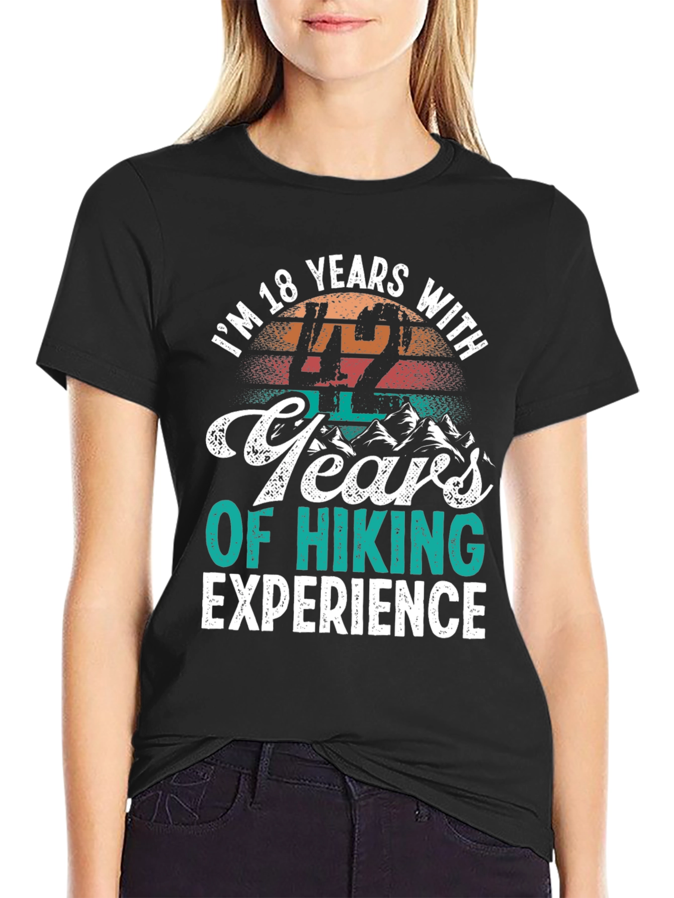 Humorous Hiking Experience T-Shirt