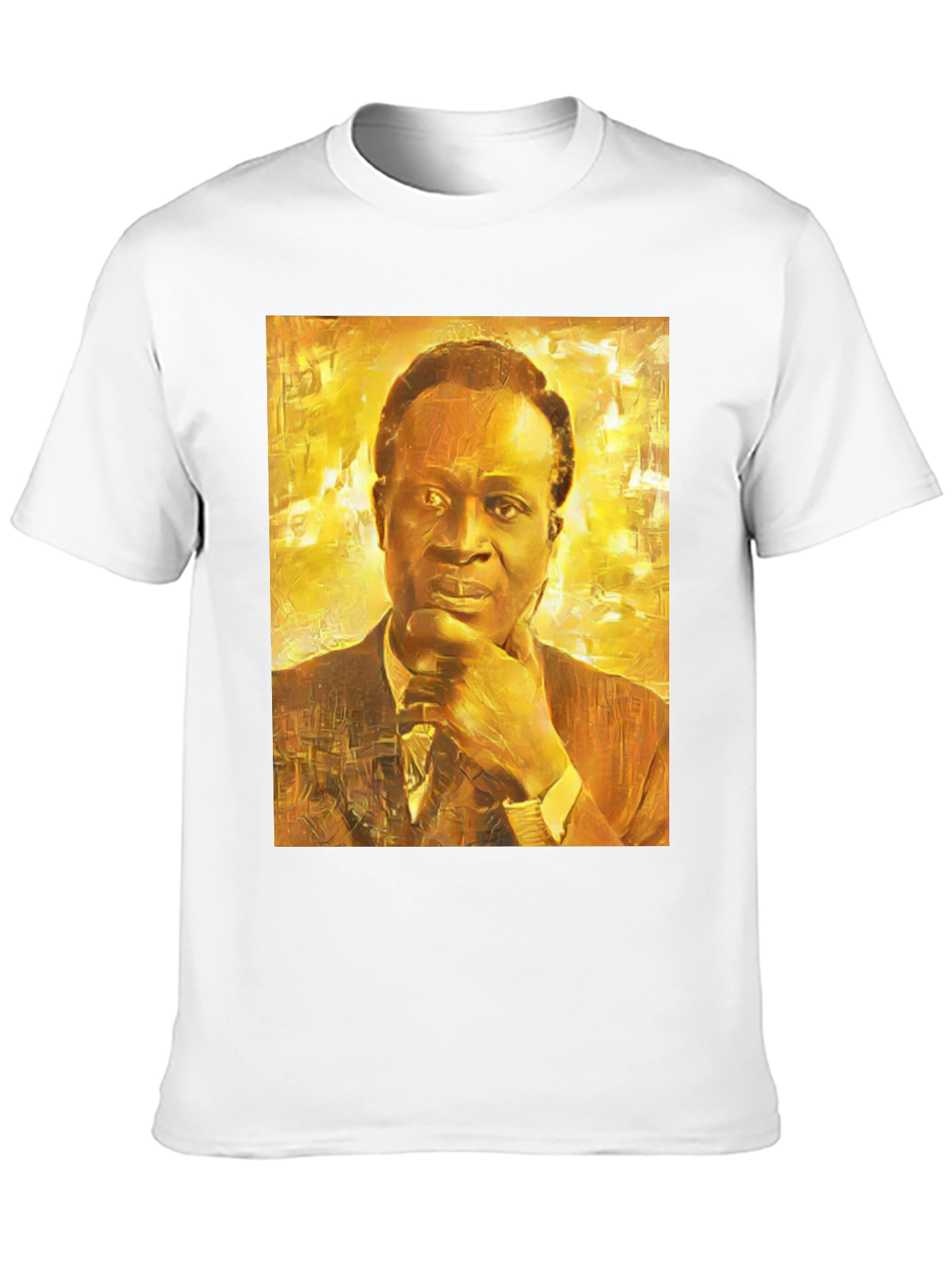 Kwame Nkrumah T-Shirt - Artistic Portrait