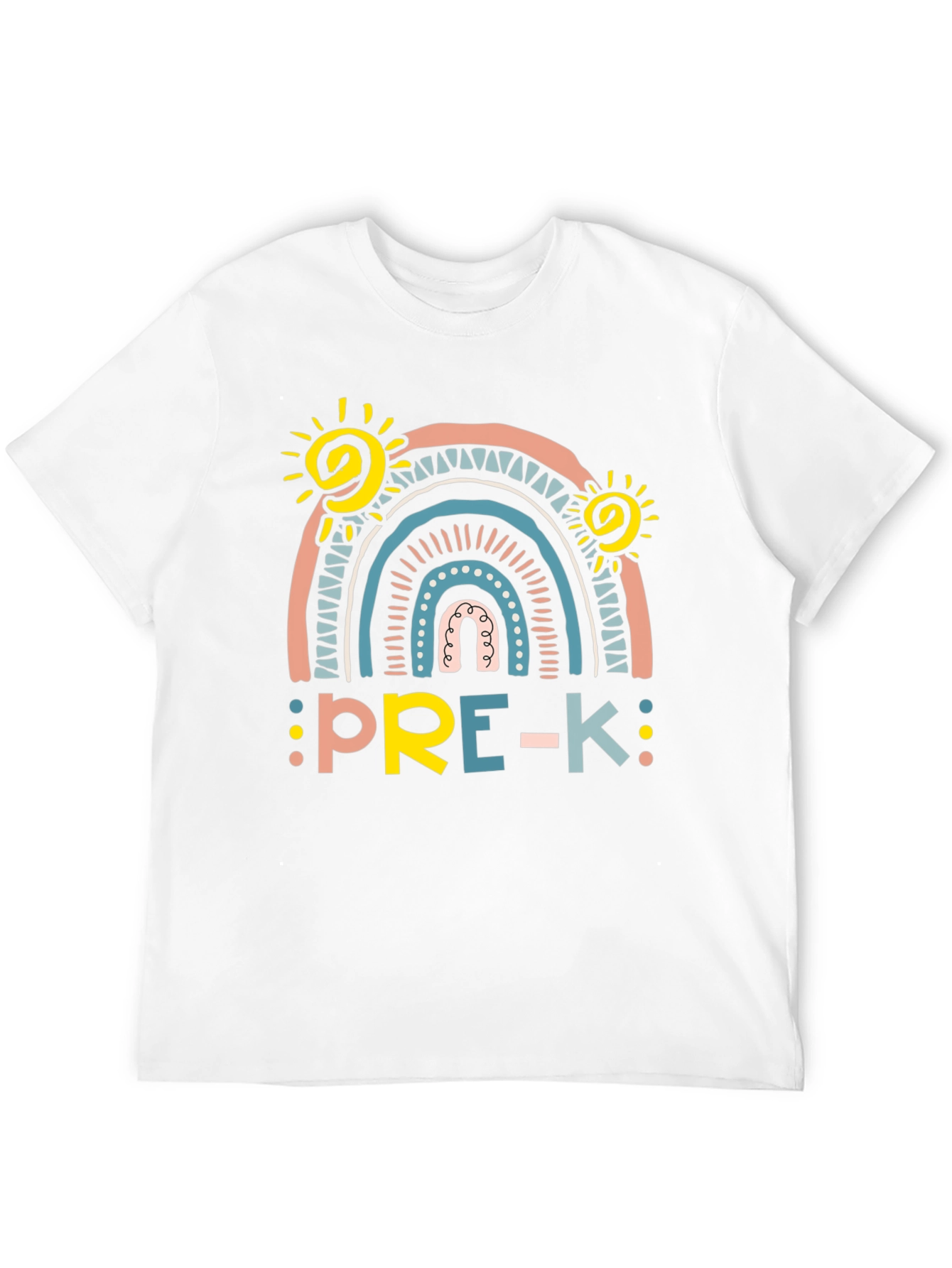 Pre-K Rainbow Graphic T-Shirt