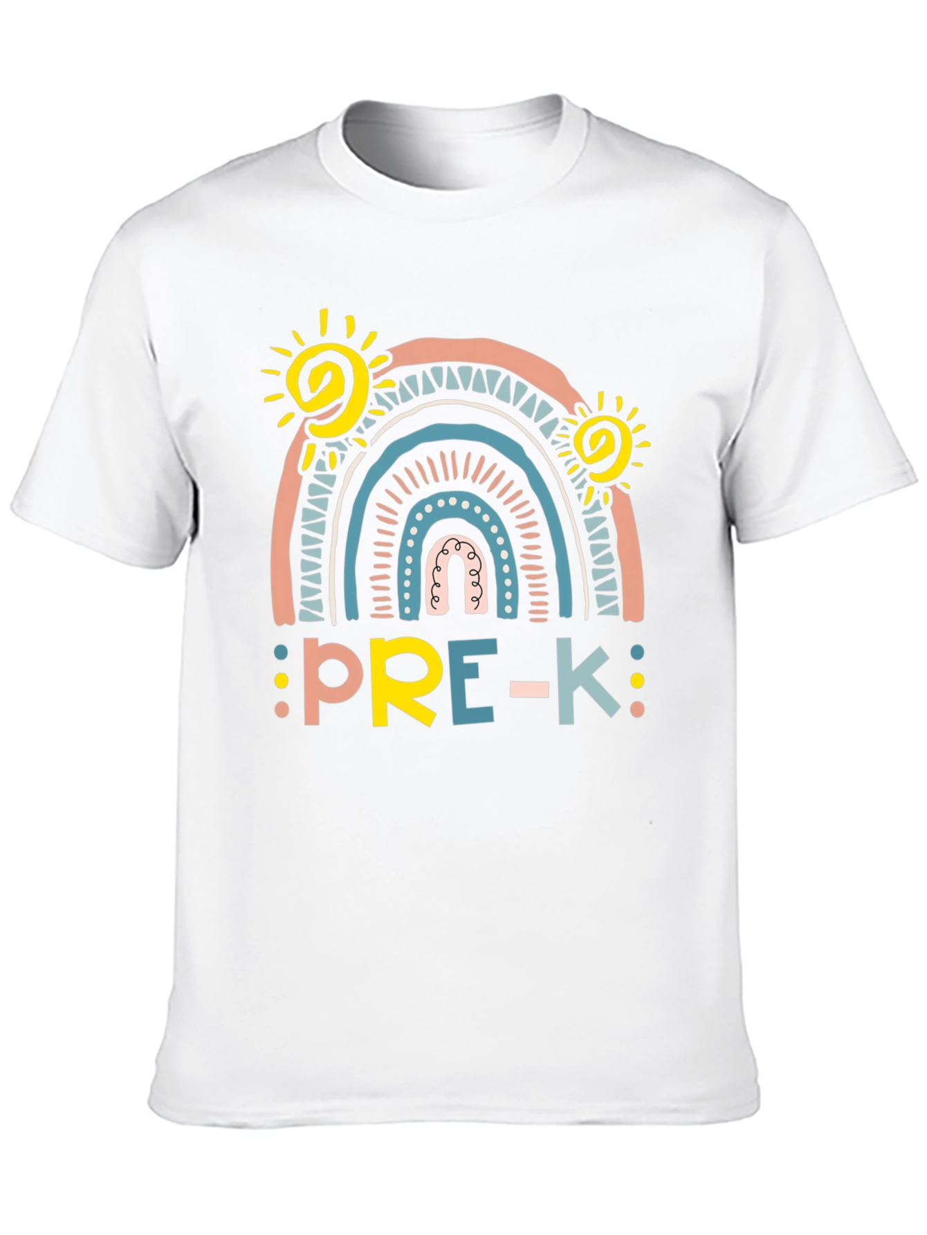 Pre-K Rainbow Graphic T-Shirt