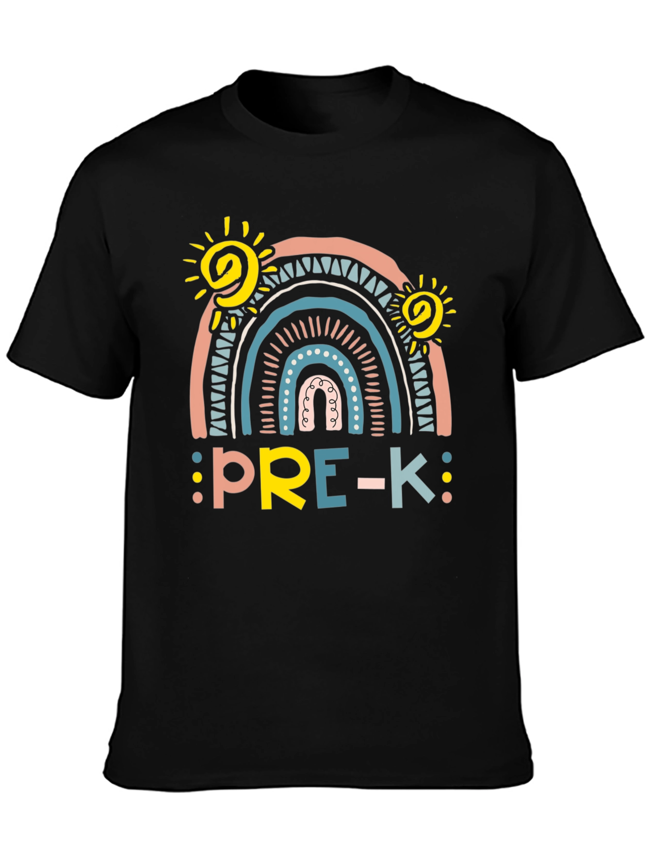 Pre-K Rainbow Graphic T-Shirt