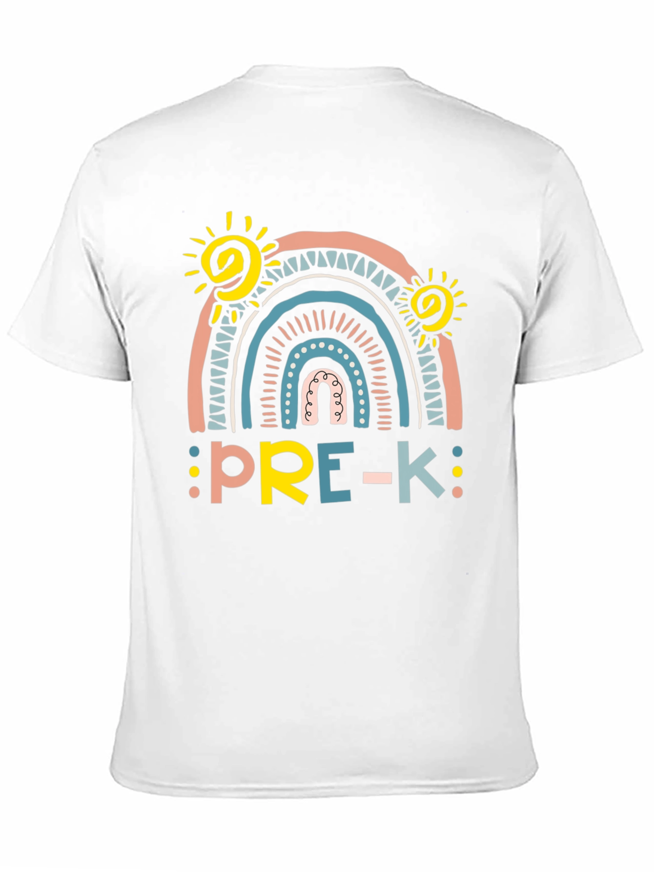 Pre-K Rainbow Graphic T-Shirt