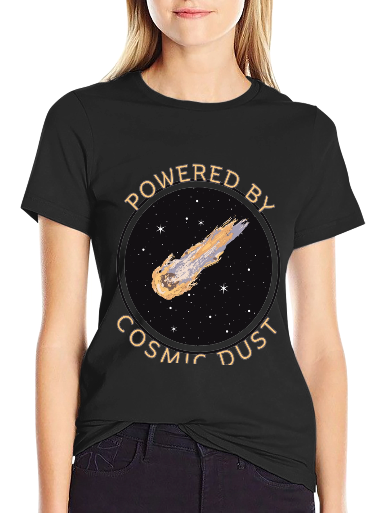 Cosmic Dust Powered T-Shirt - Outer Space Tee