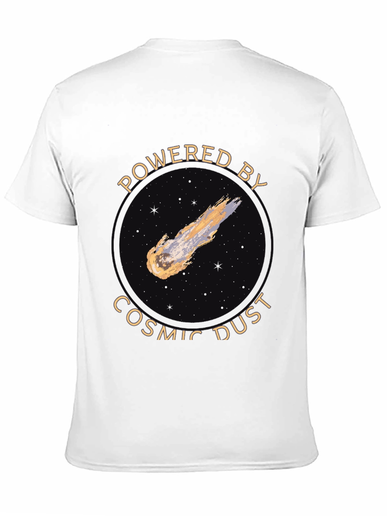 Cosmic Dust Powered T-Shirt - Outer Space Tee