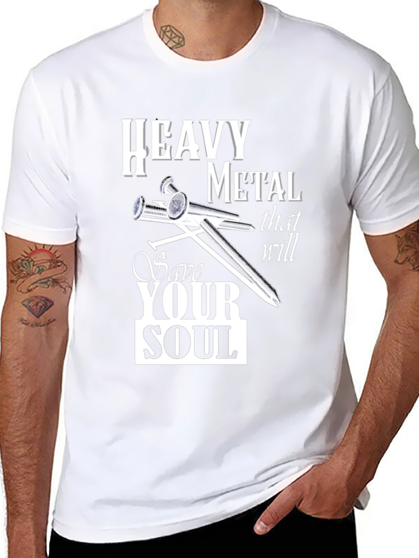 Heavy Metal Save Your Soul T-Shirt