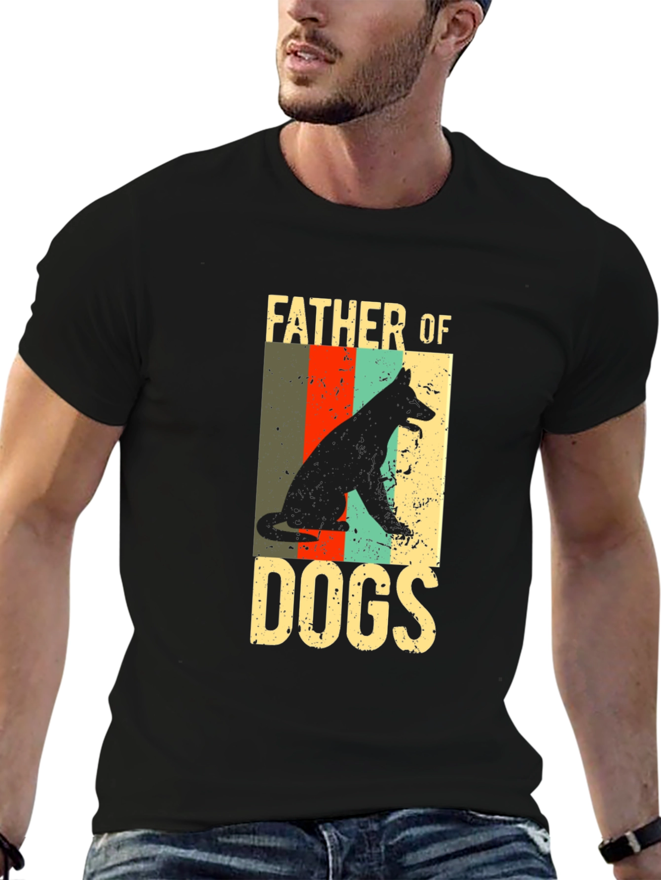 Father of Dogs T-Shirt - Dog Lover Tee