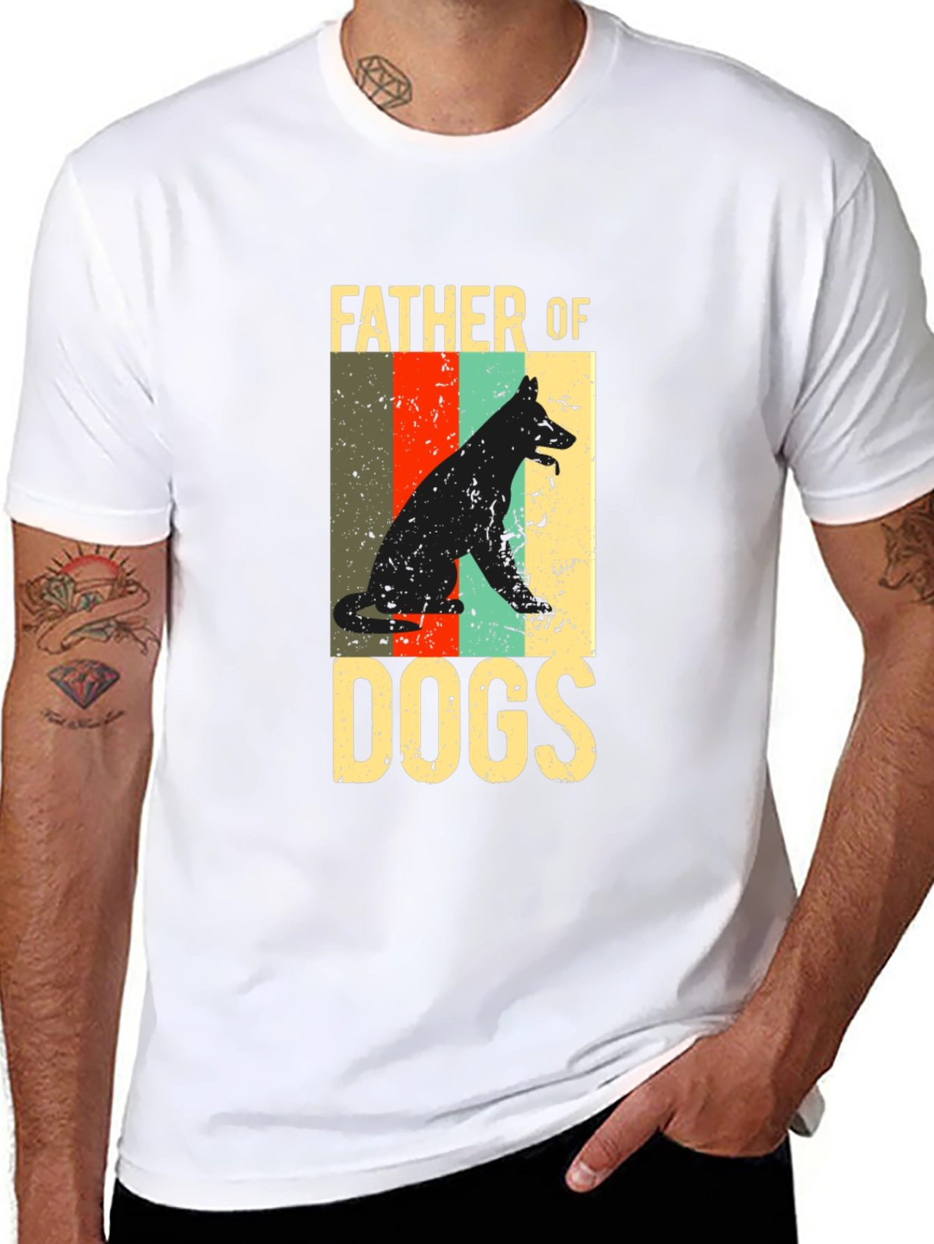 Father of Dogs T-Shirt - Dog Lover Tee
