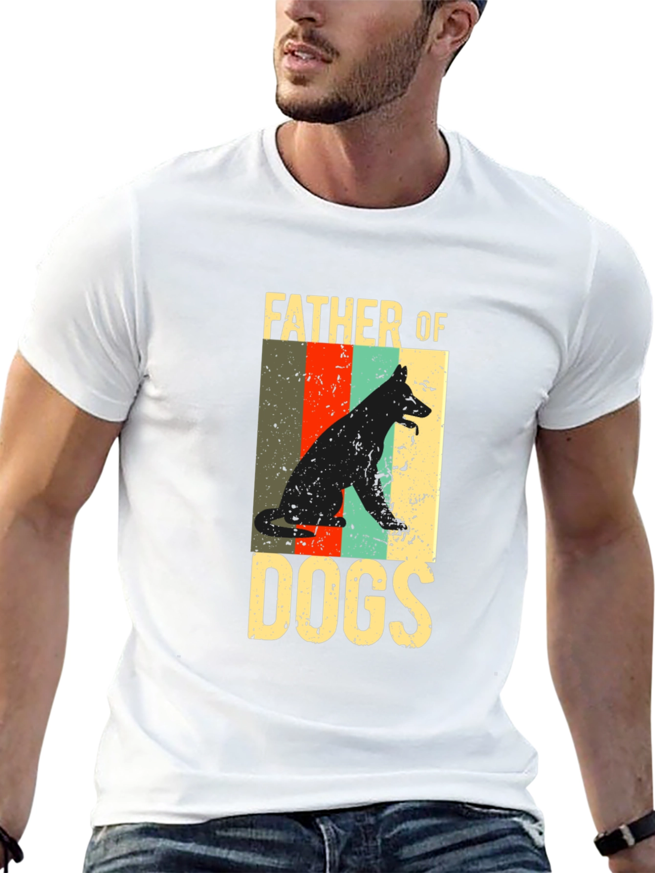 Father of Dogs T-Shirt - Dog Lover Tee