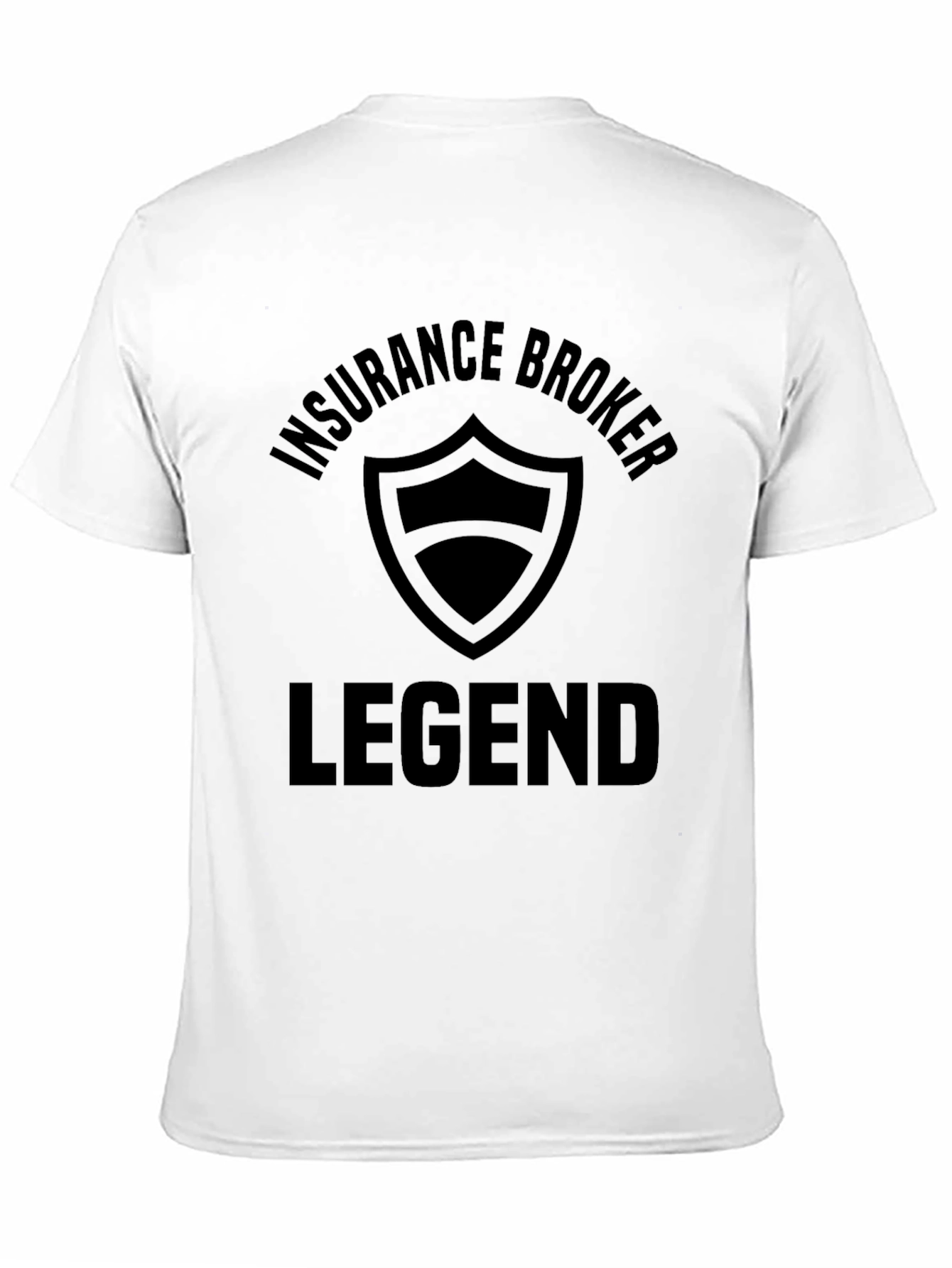 Insurance Broker Legend Black T-Shirt