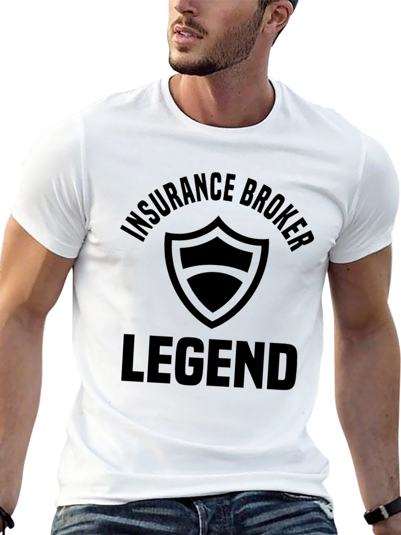 Insurance Broker Legend Black T-Shirt