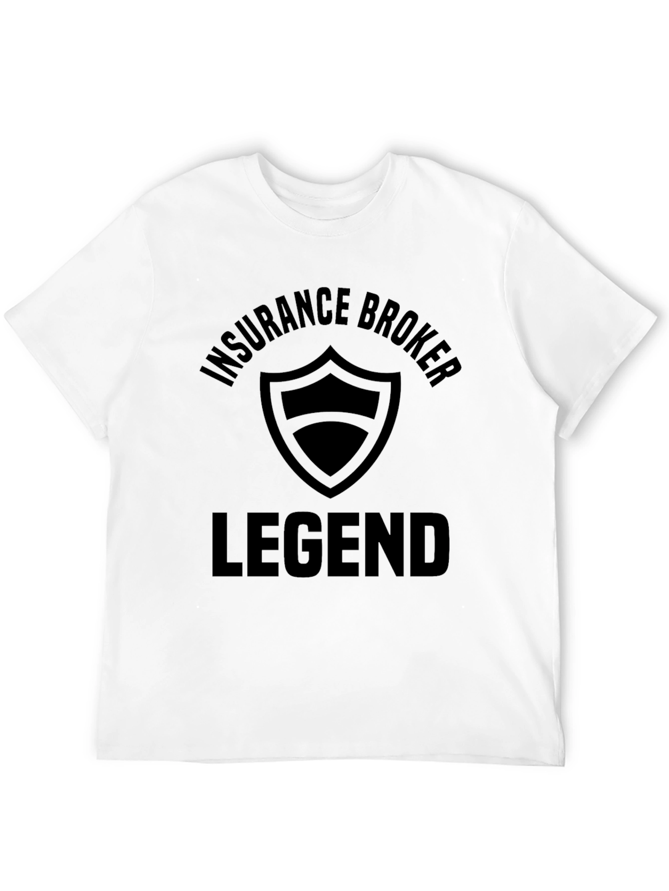 Insurance Broker Legend Black T-Shirt