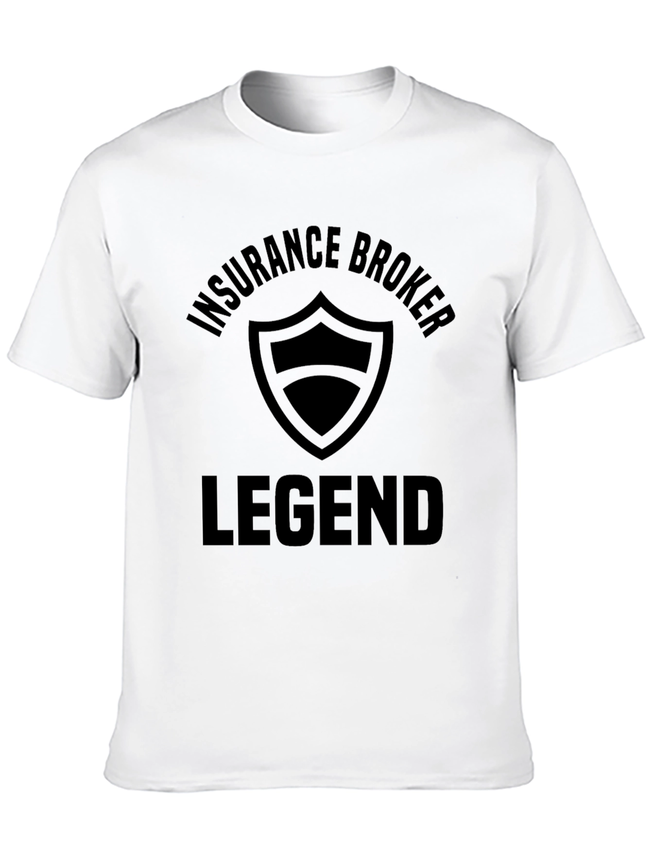 Insurance Broker Legend Black T-Shirt