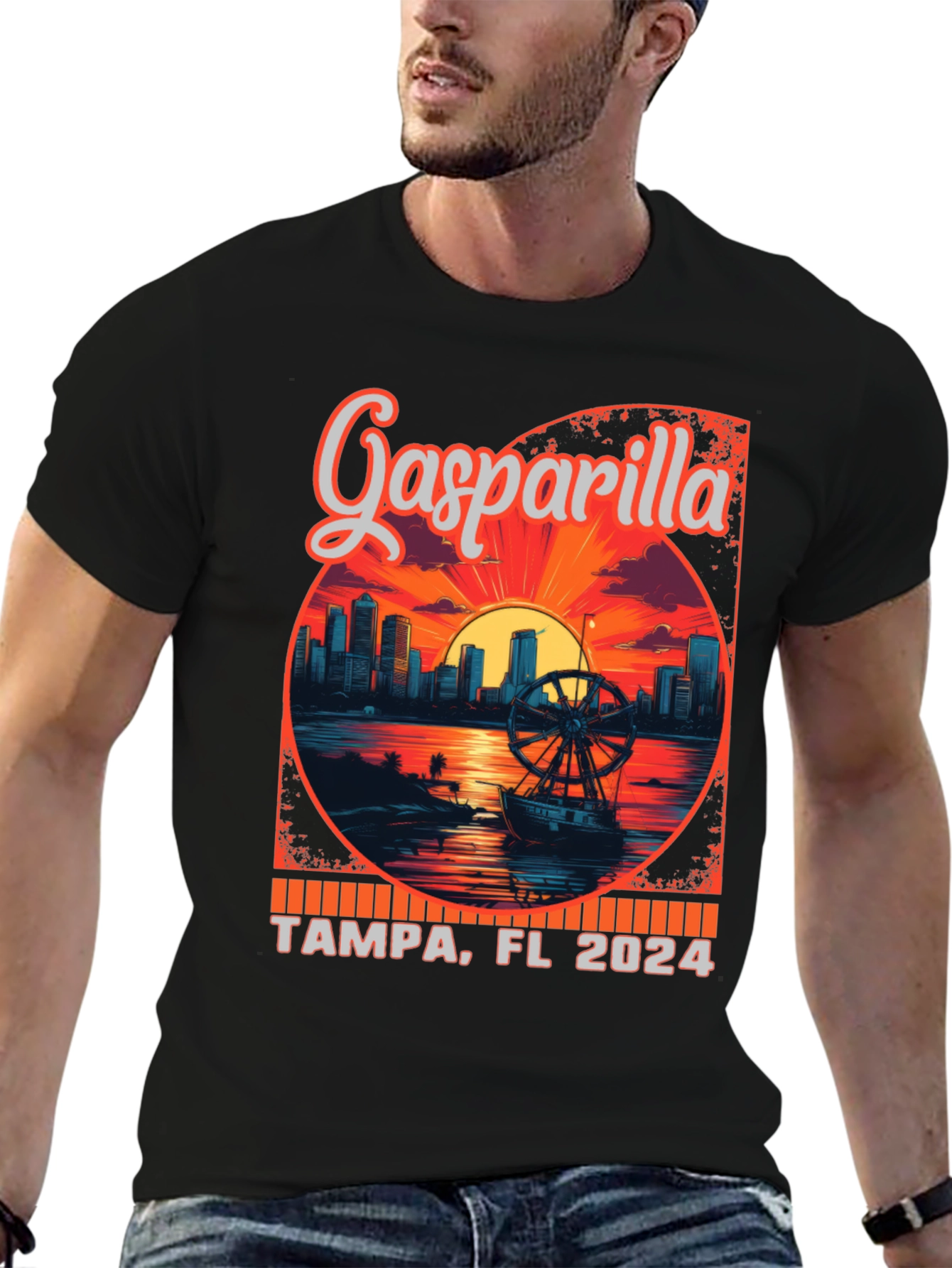 Gasparilla Tampa 2024 Graphic T-Shirt