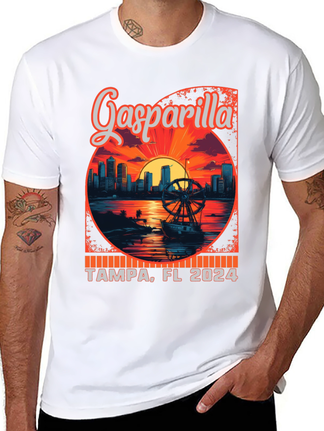 Gasparilla Tampa 2024 Graphic T-Shirt
