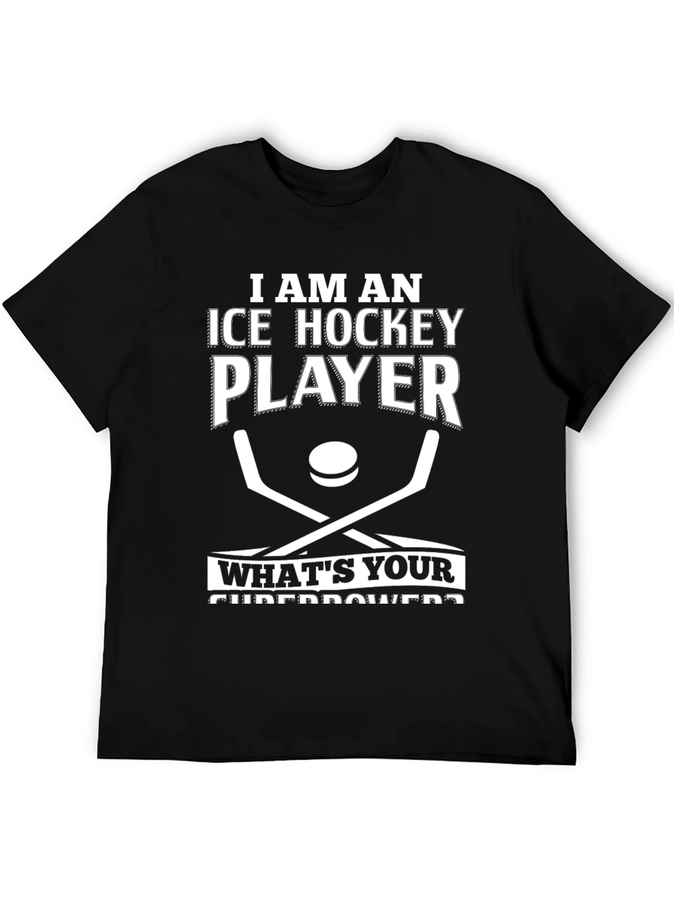 Ice Hockey Player Superpower T-Shirt