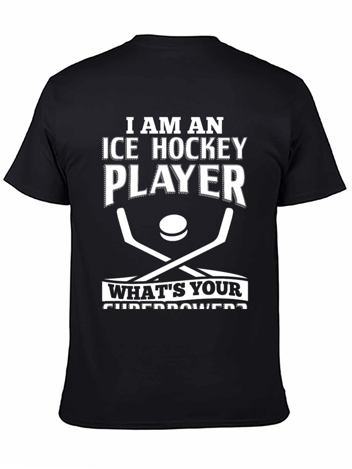 Ice Hockey Player Superpower T-Shirt