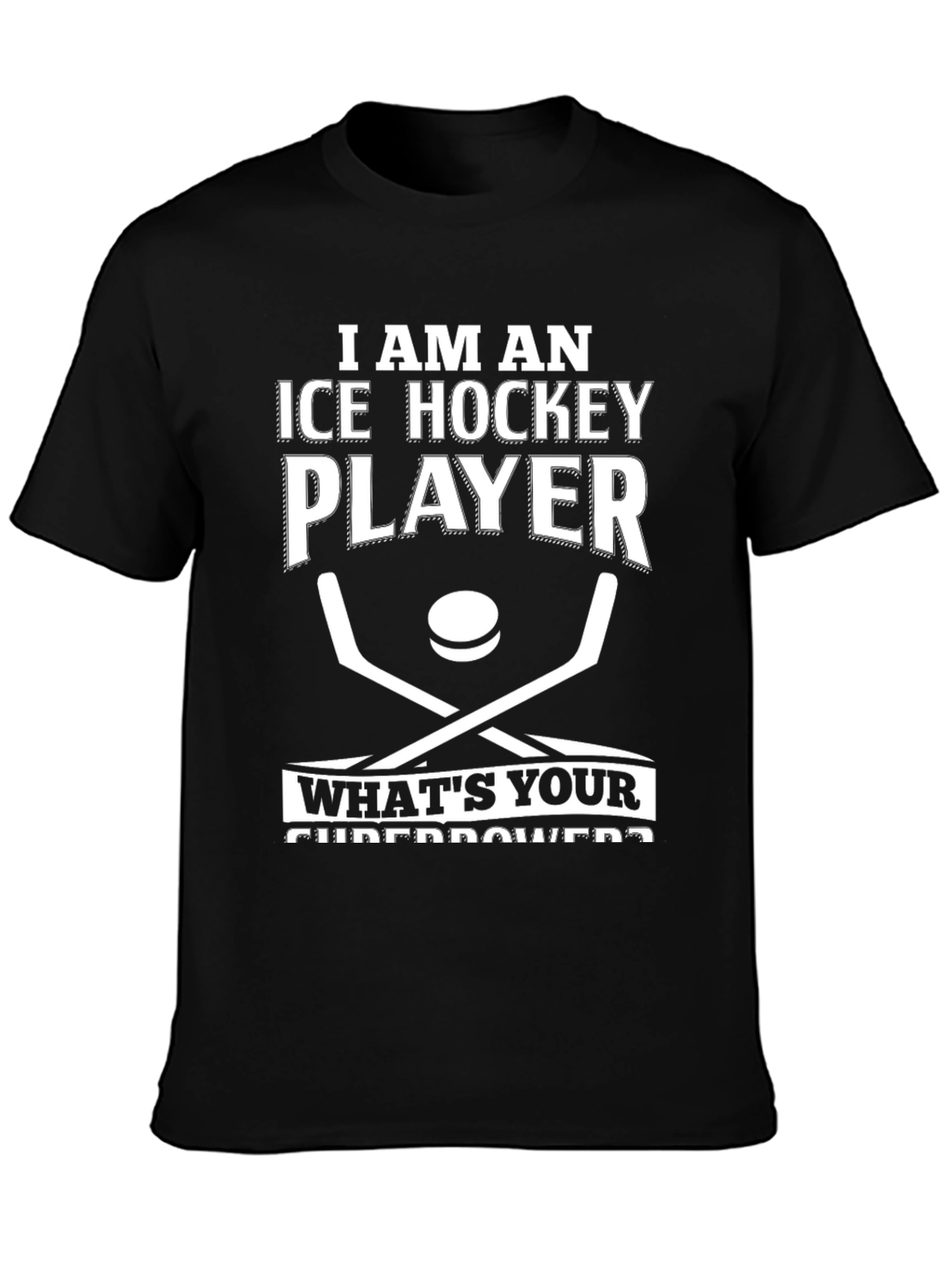 Ice Hockey Player Superpower T-Shirt