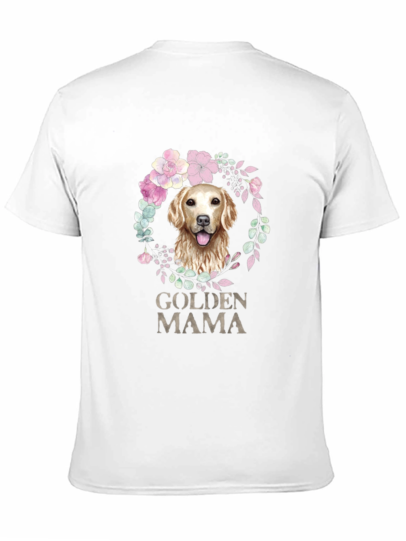 Golden Mama Dog Lover T-Shirt
