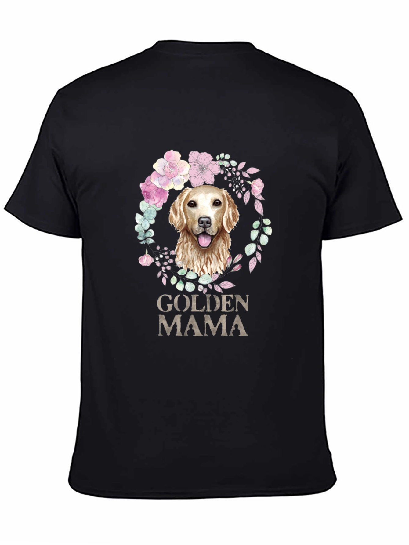 Golden Mama Dog Lover T-Shirt