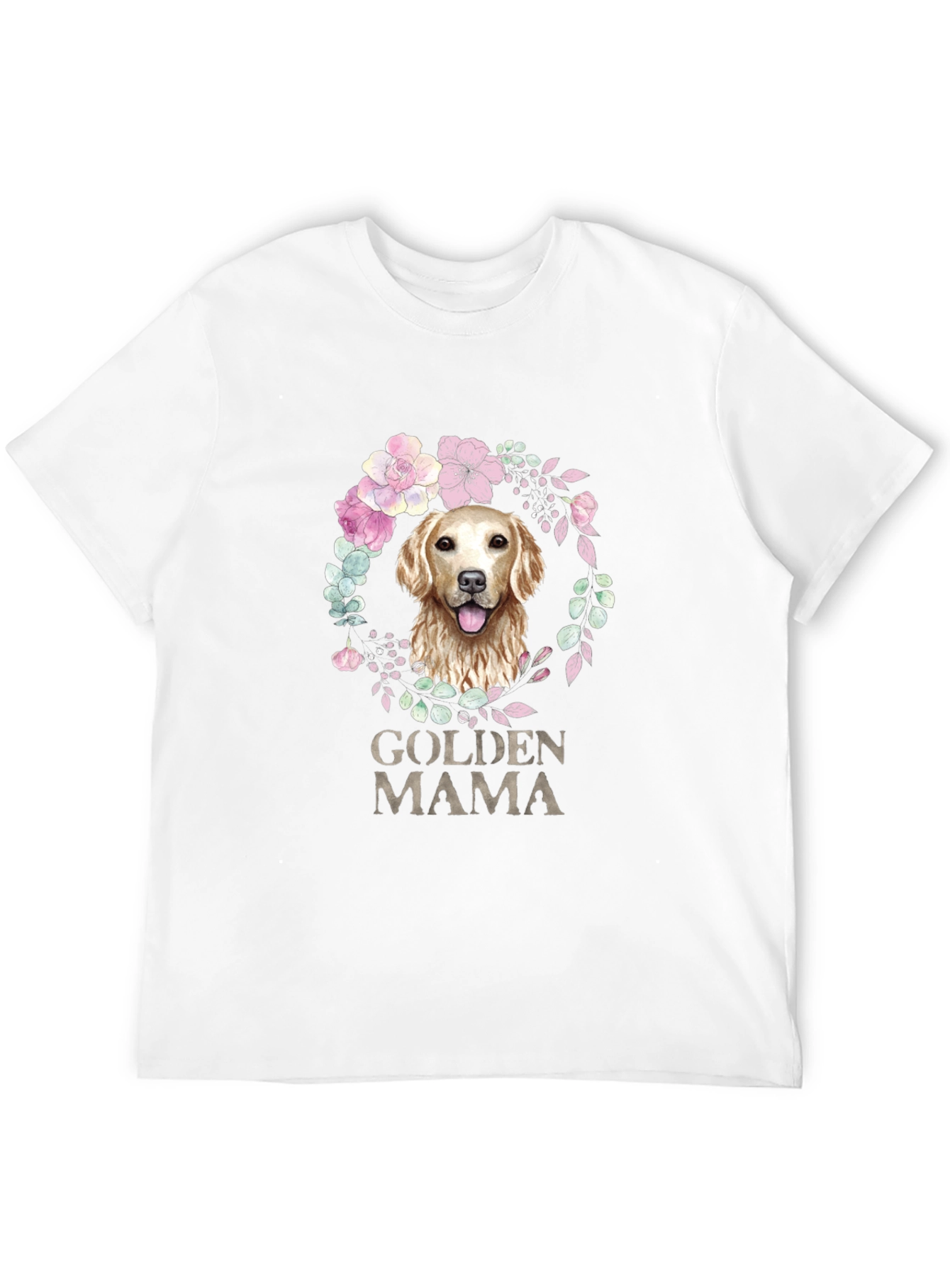 Golden Mama Dog Lover T-Shirt