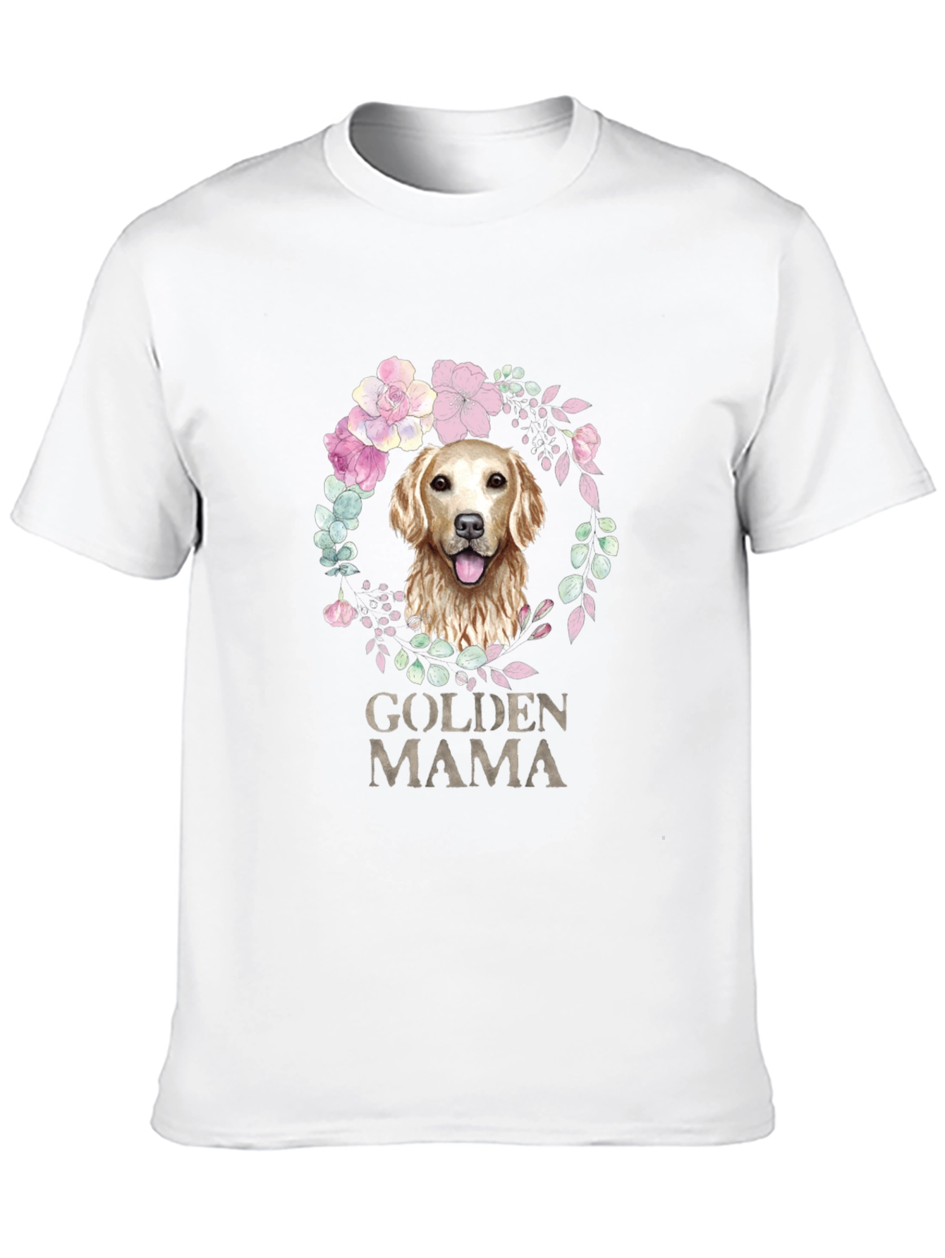 Golden Mama Dog Lover T-Shirt