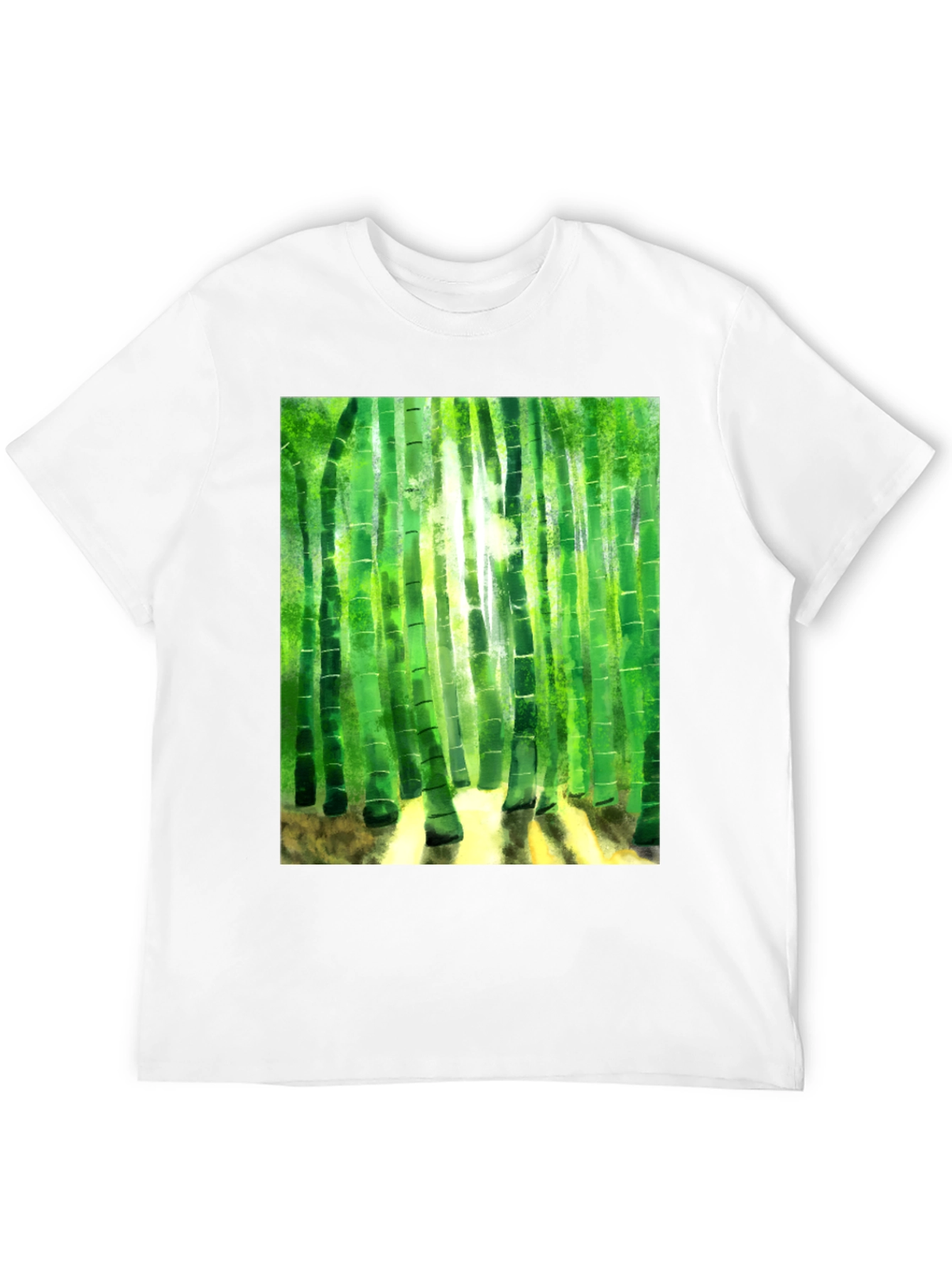 Bamboo Forest Graphic Tee - Nature Inspired Design