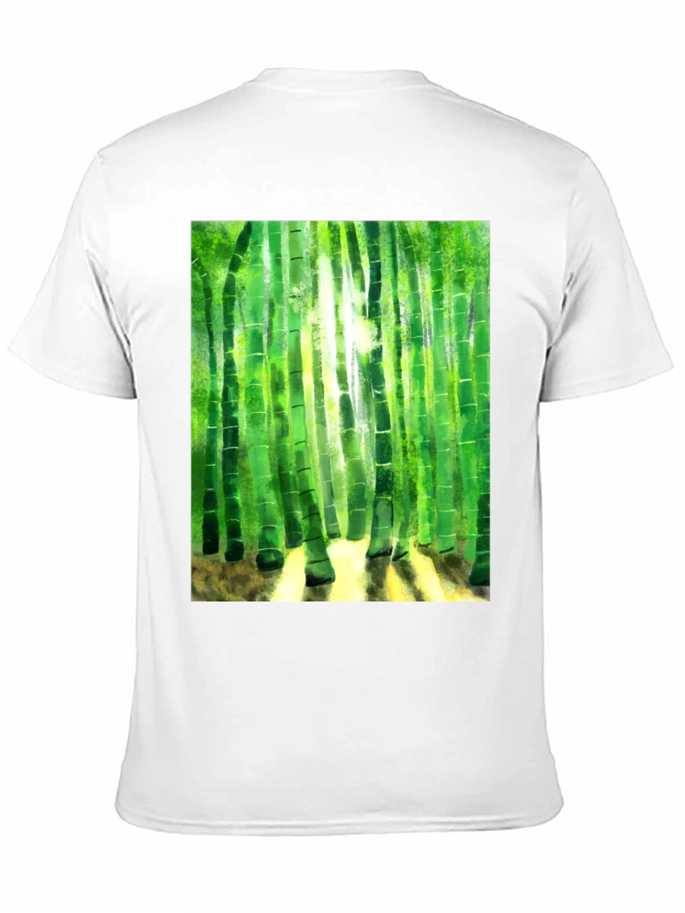 Bamboo Forest Graphic Tee - Nature Inspired Design