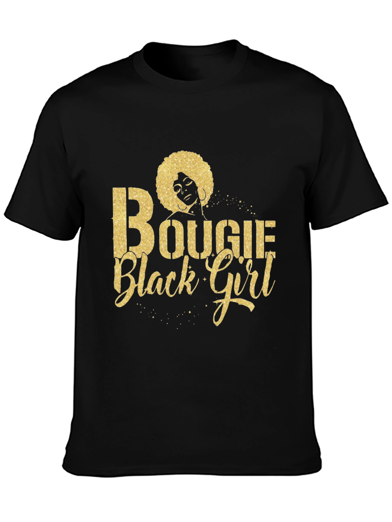 Bougie Black Girl Graphic Tee - Stylish Cotton T-Shirt