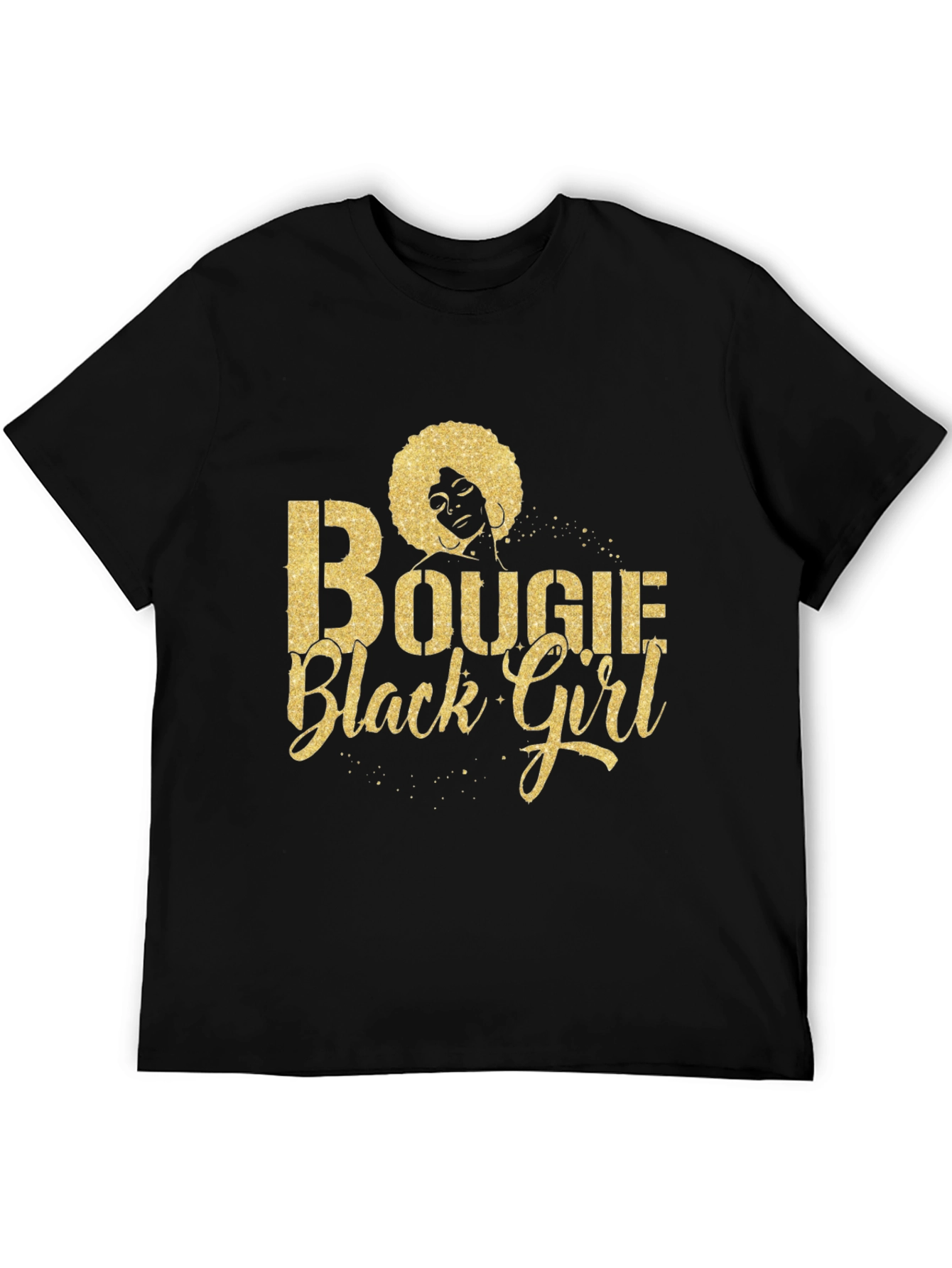 Bougie Black Girl Graphic Tee - Stylish Cotton T-Shirt
