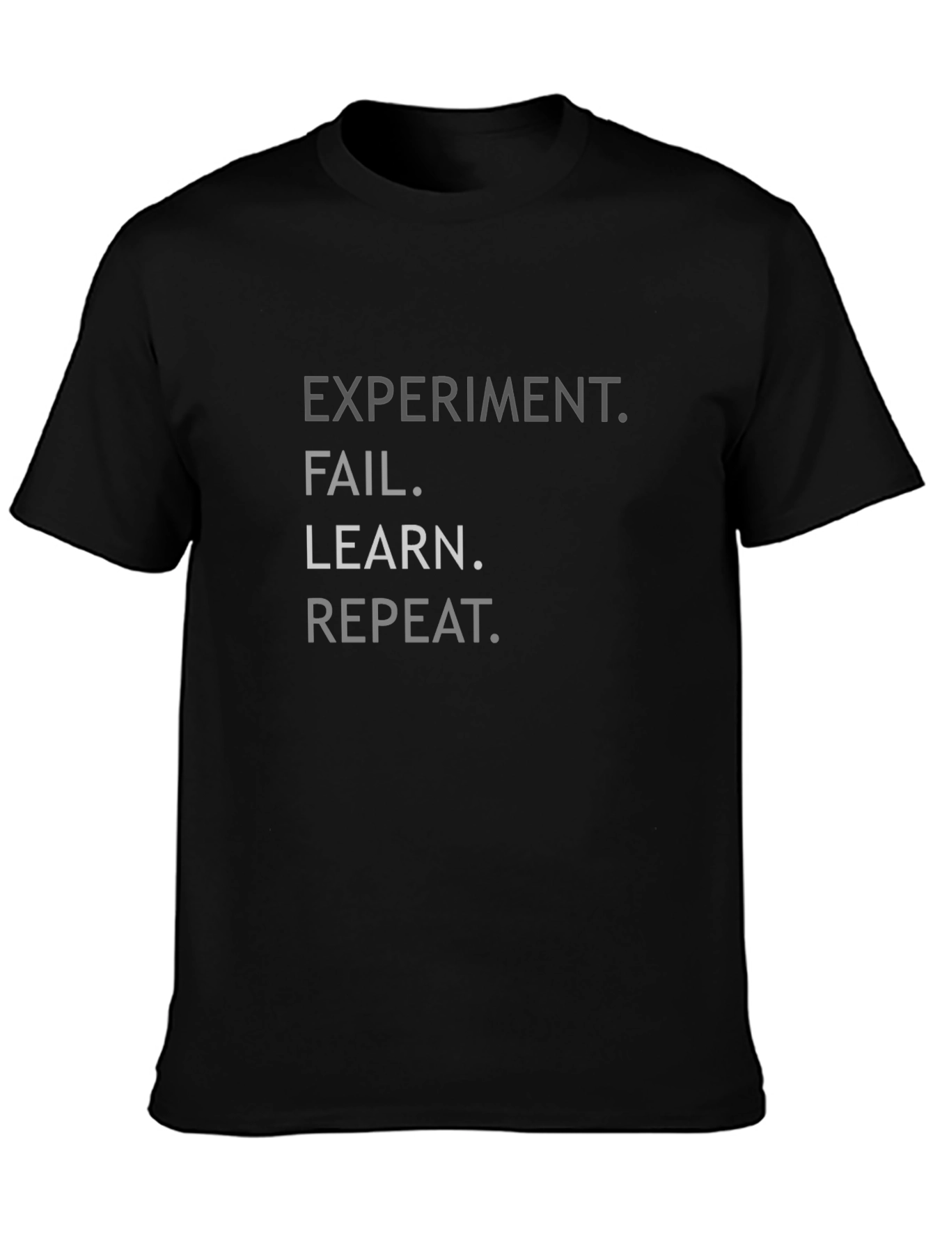 Experiment Fail Learn Repeat Graphic Tee