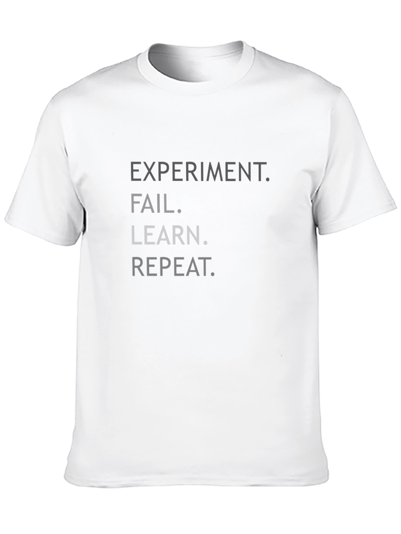 Experiment Fail Learn Repeat Graphic Tee