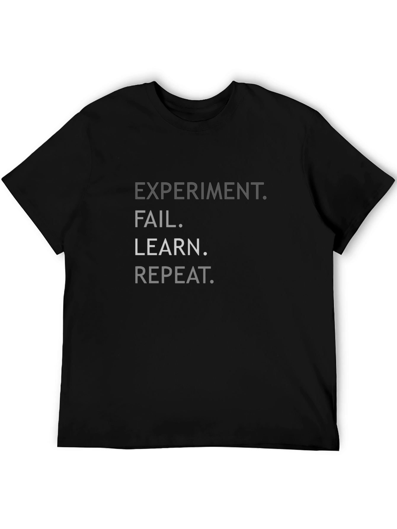 Experiment Fail Learn Repeat Graphic Tee