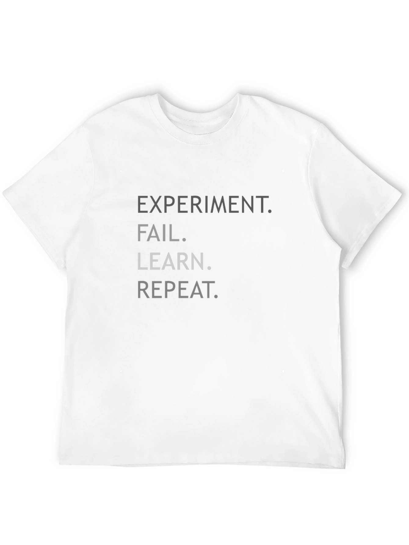 Experiment Fail Learn Repeat Graphic Tee