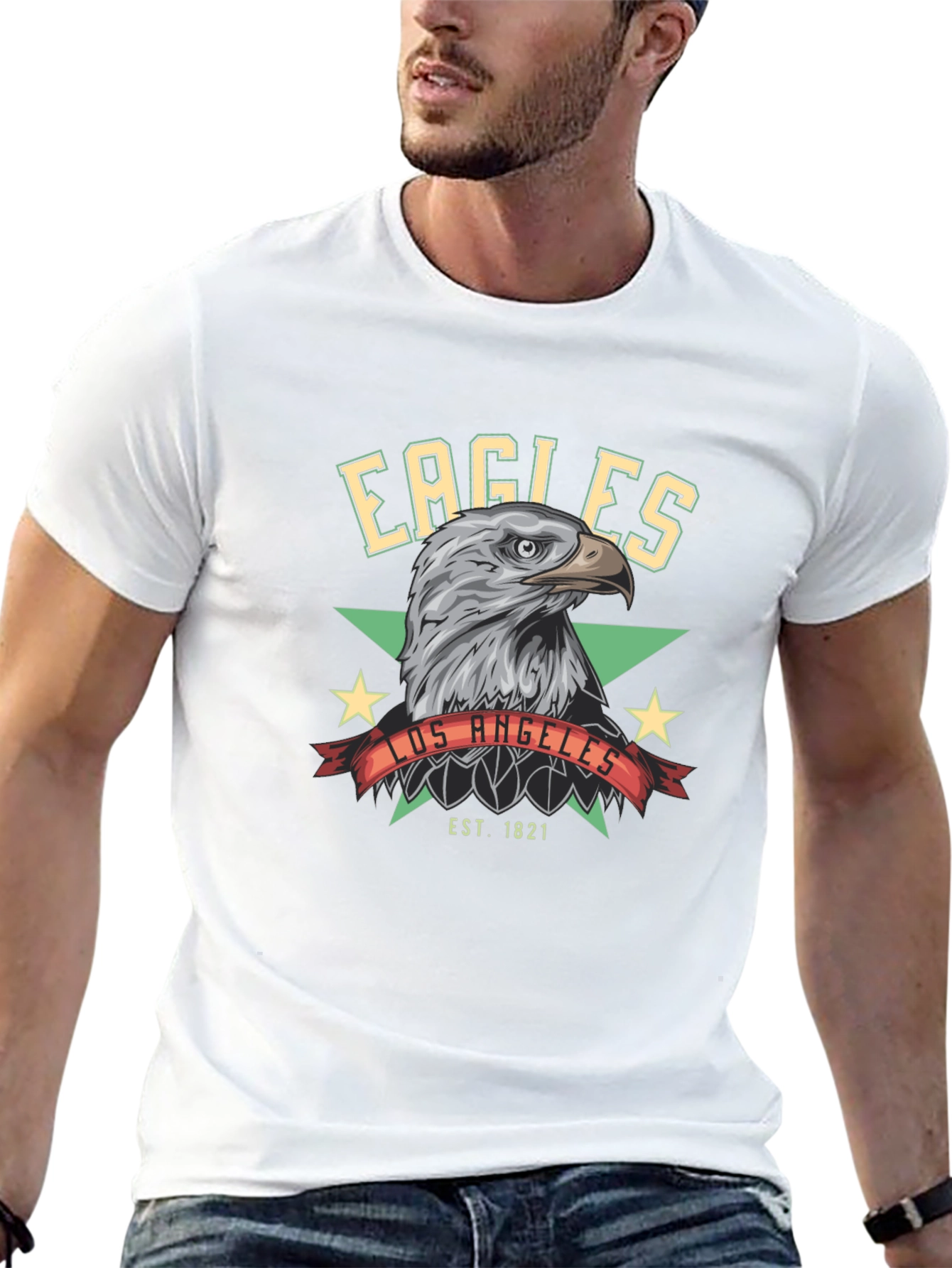 Eagles Los Angeles Black T-Shirt