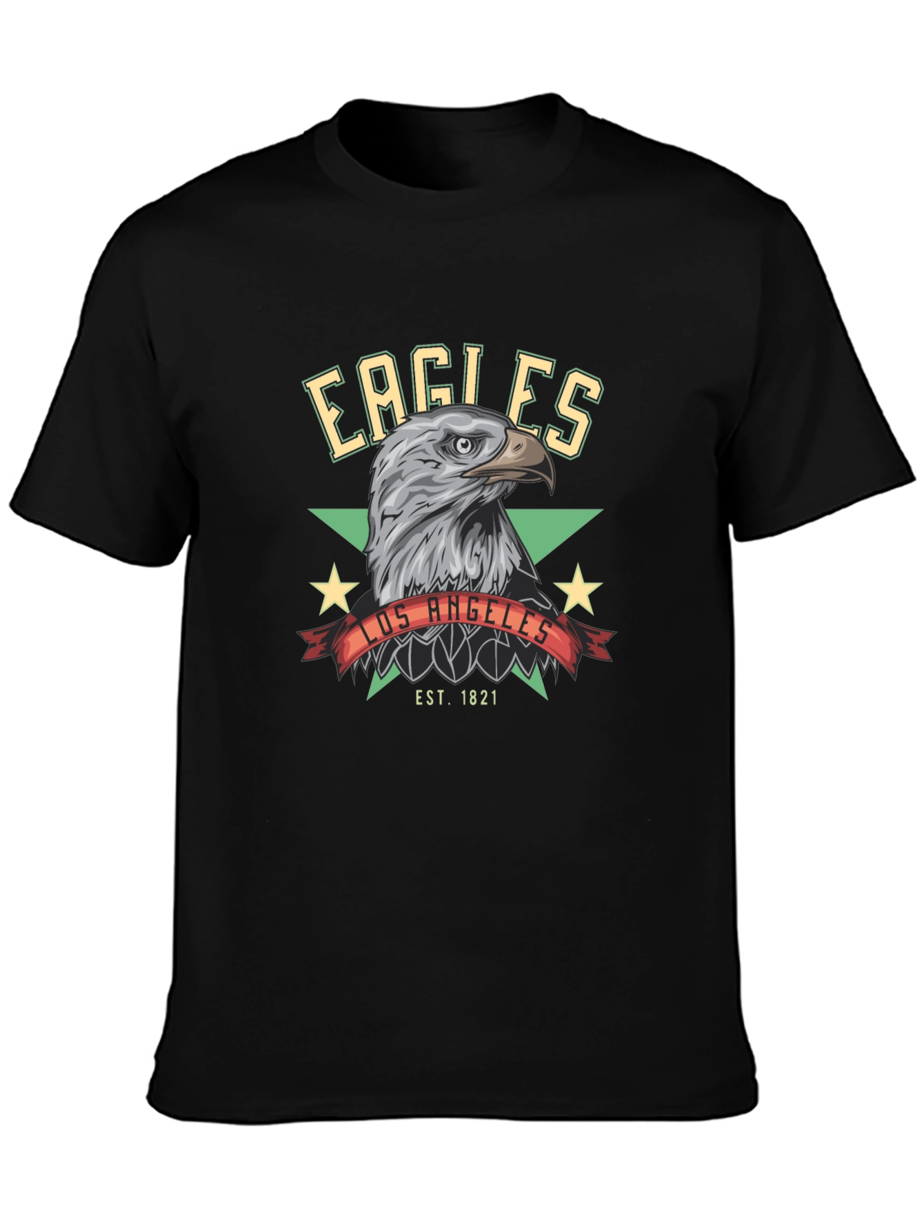 Eagles Los Angeles Black T-Shirt
