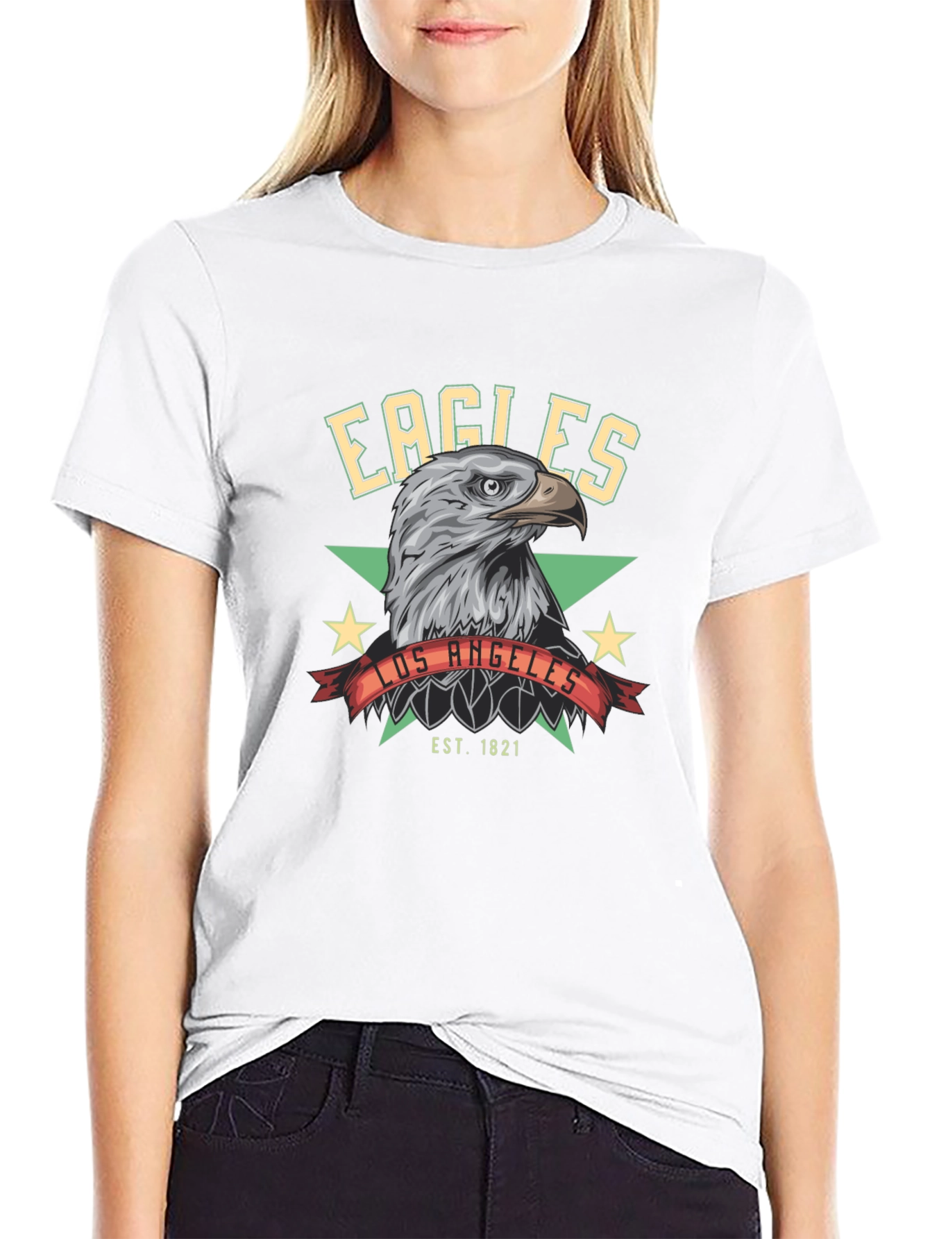Eagles Los Angeles Black T-Shirt