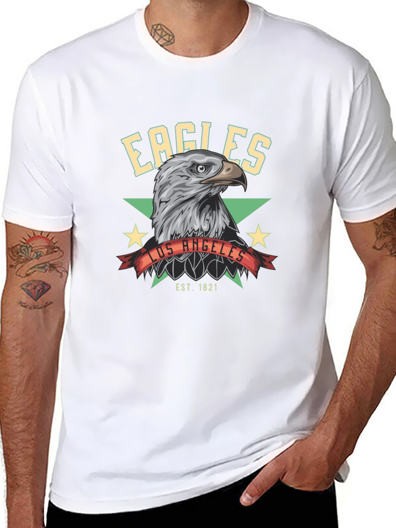 Eagles Los Angeles Black T-Shirt