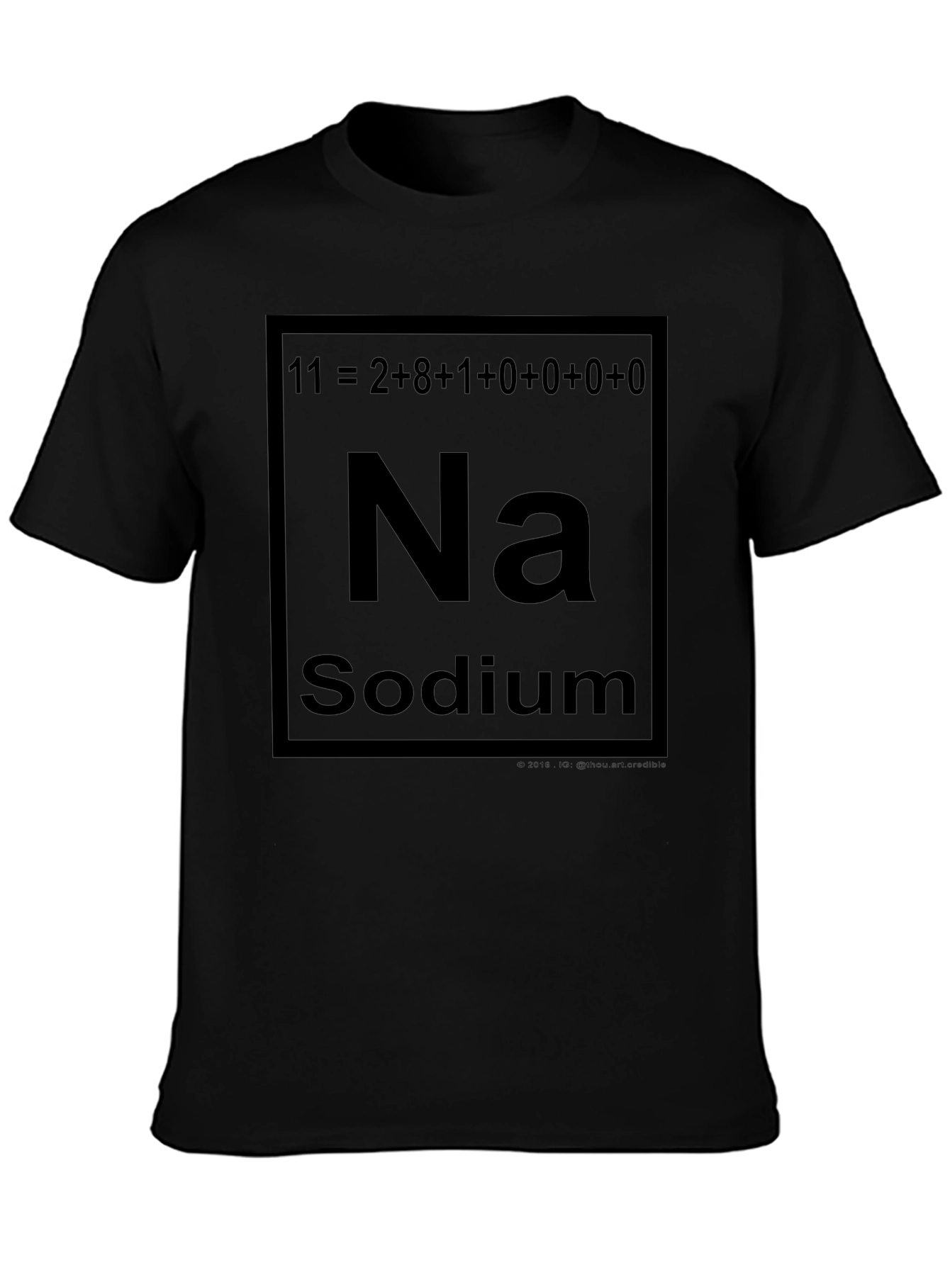 Sodium Periodic Table Element T-Shirt