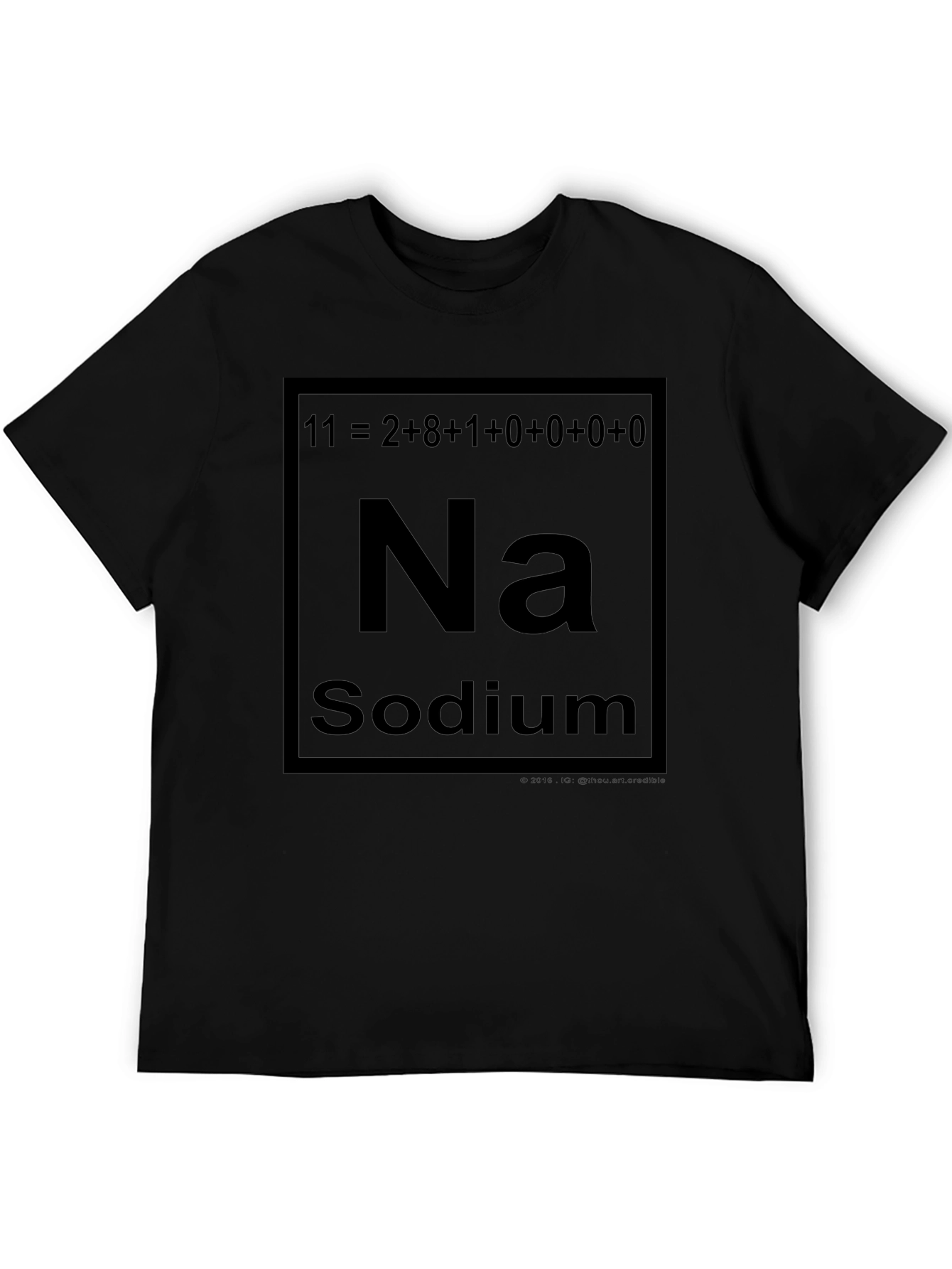 Sodium Periodic Table Element T-Shirt