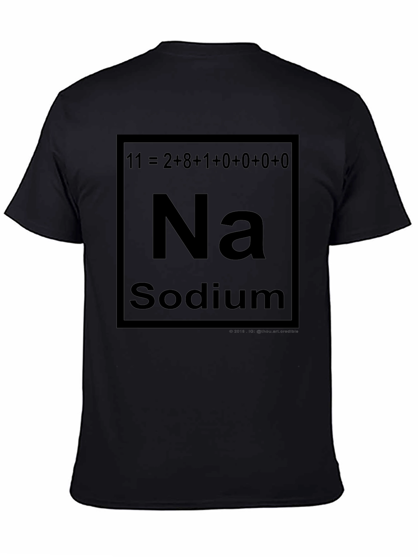 Sodium Periodic Table Element T-Shirt